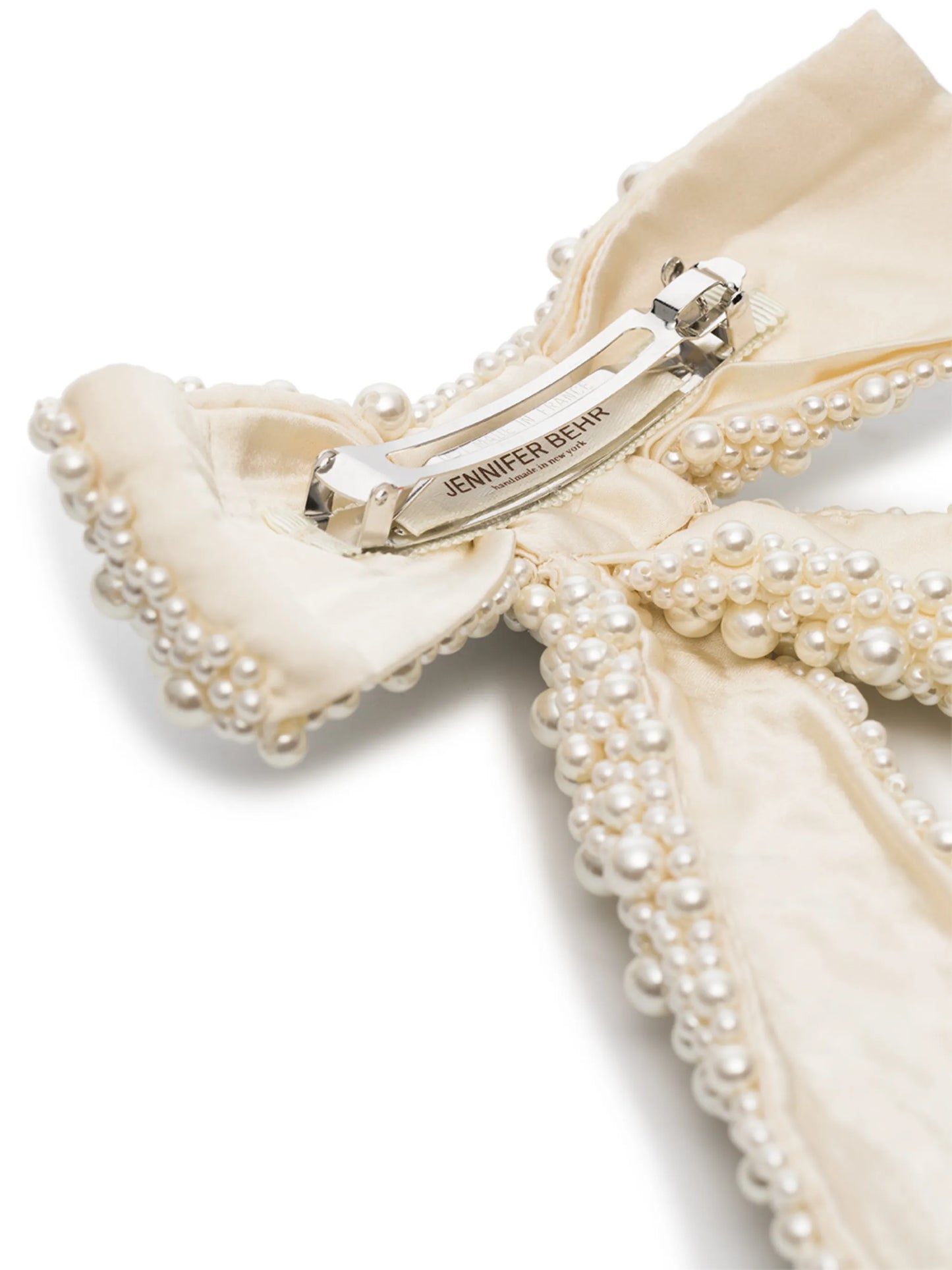 Bailey pearl bow hair clip