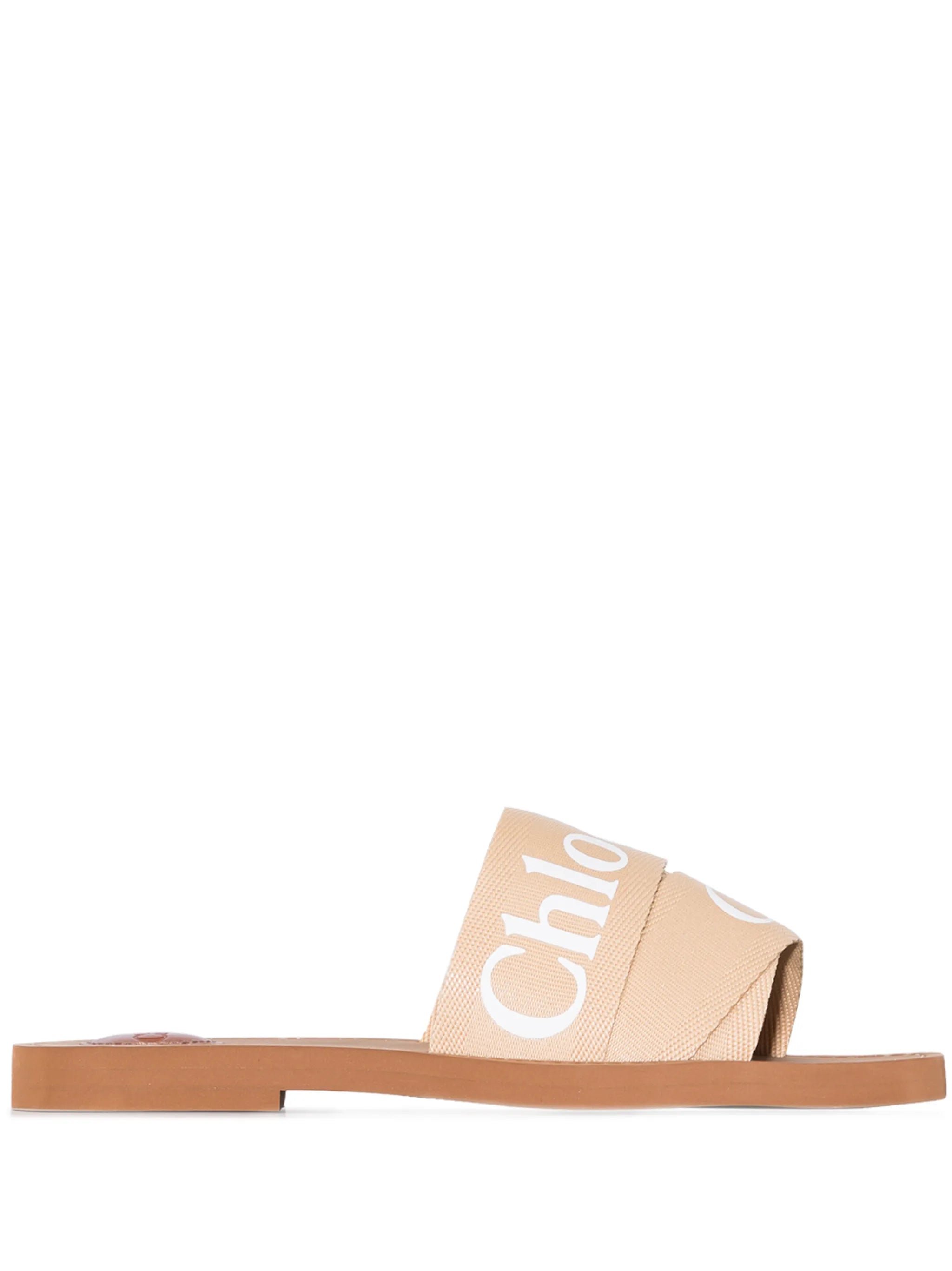 Woody logo strap sandals