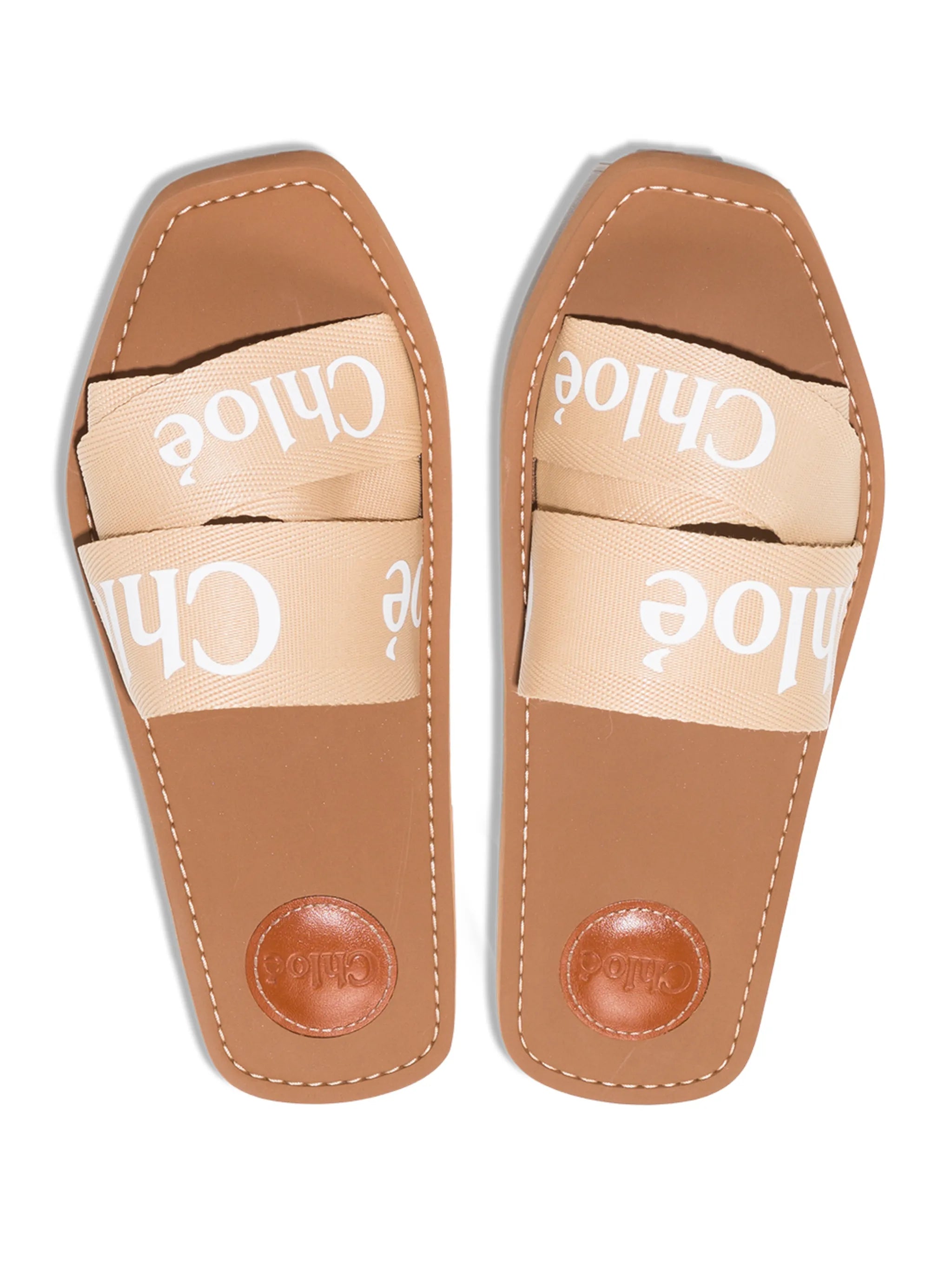 Woody logo strap sandals