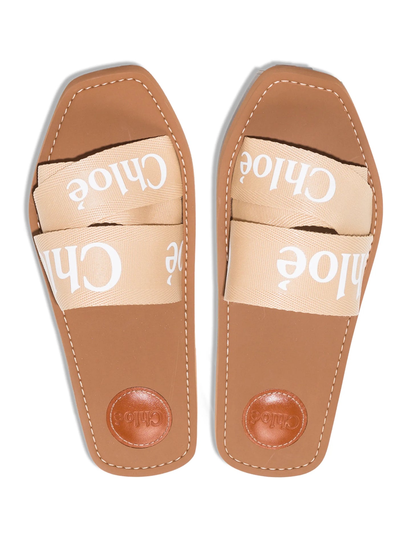 Woody logo strap sandals