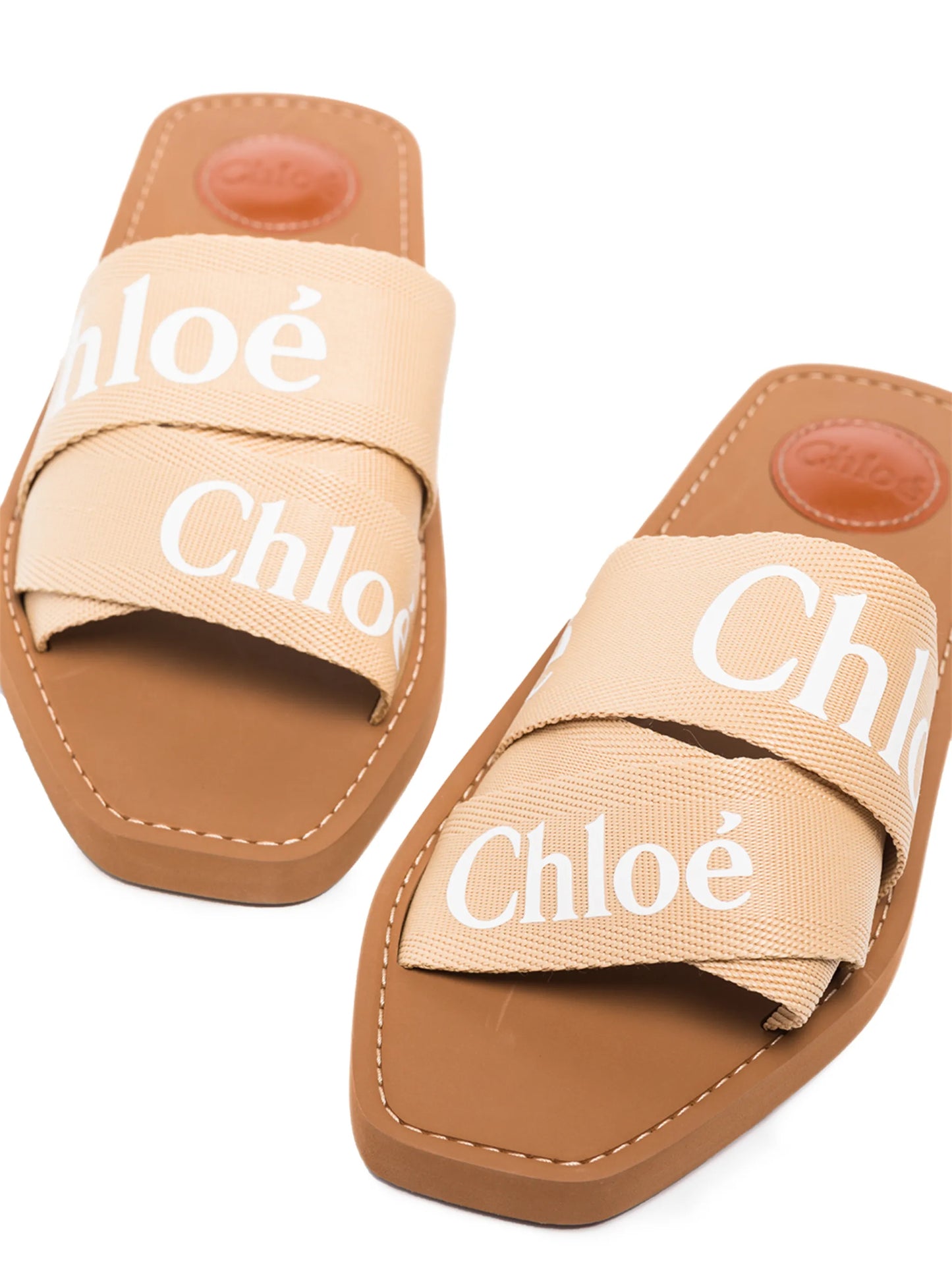 Woody logo strap sandals