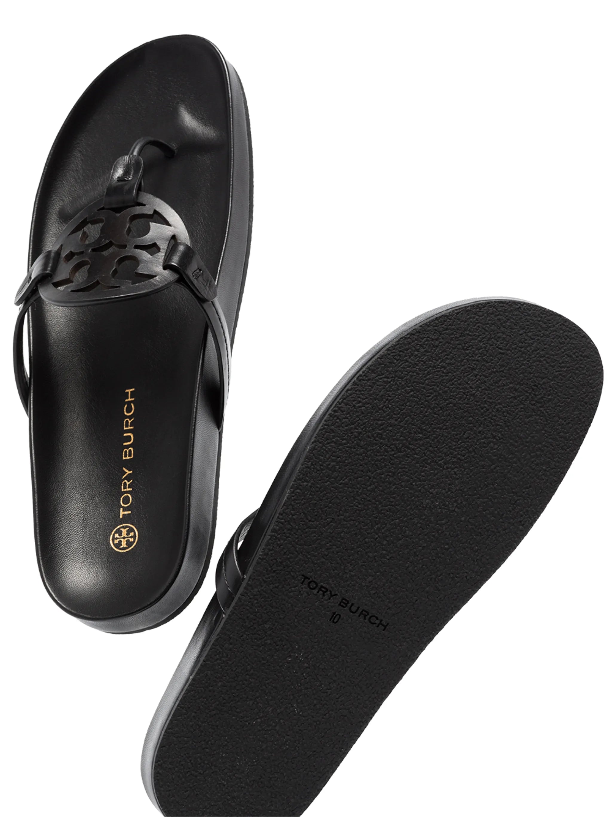 Miller monogram flat sandals