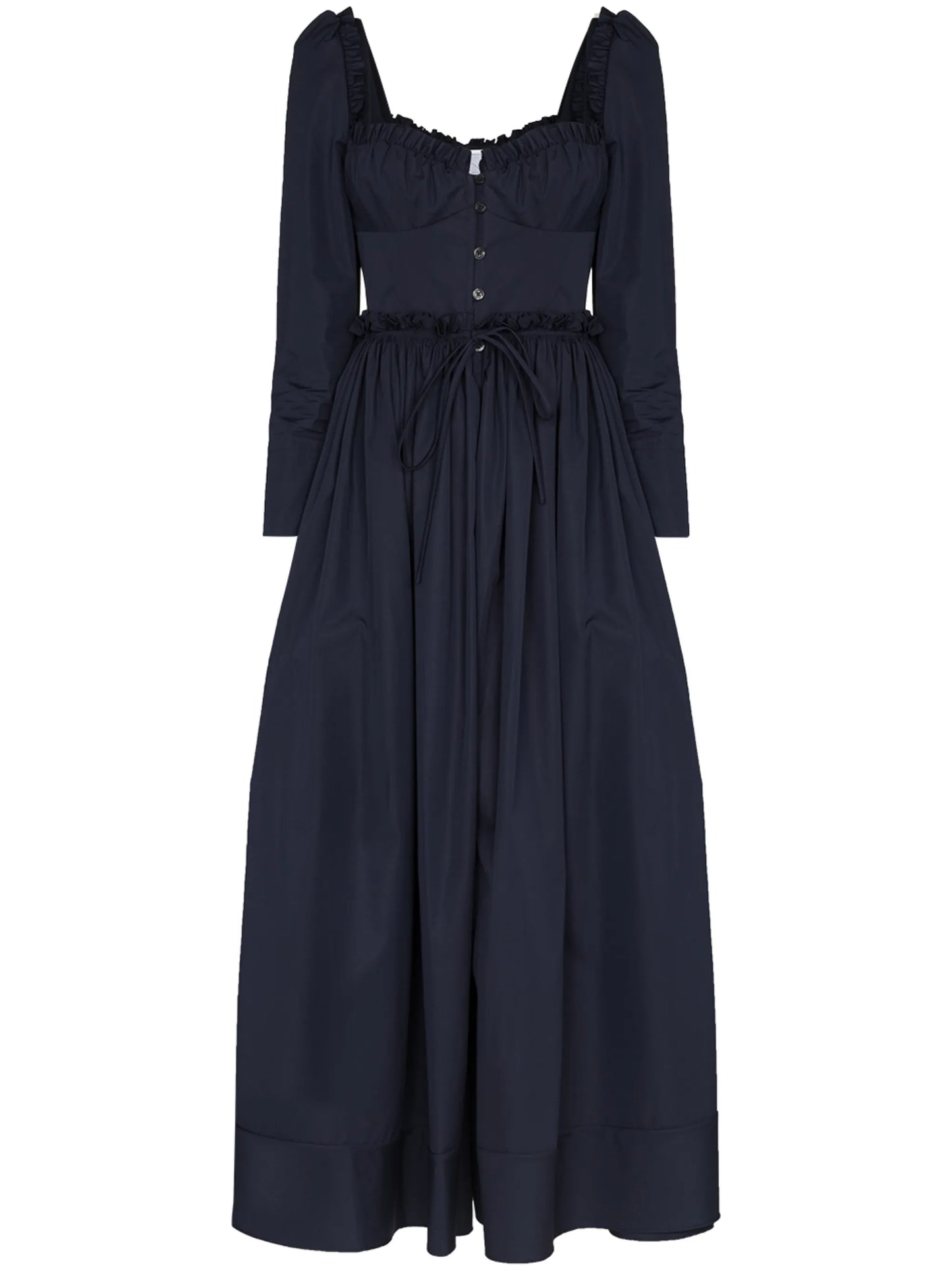 Winter Garden Party cotton midi dress