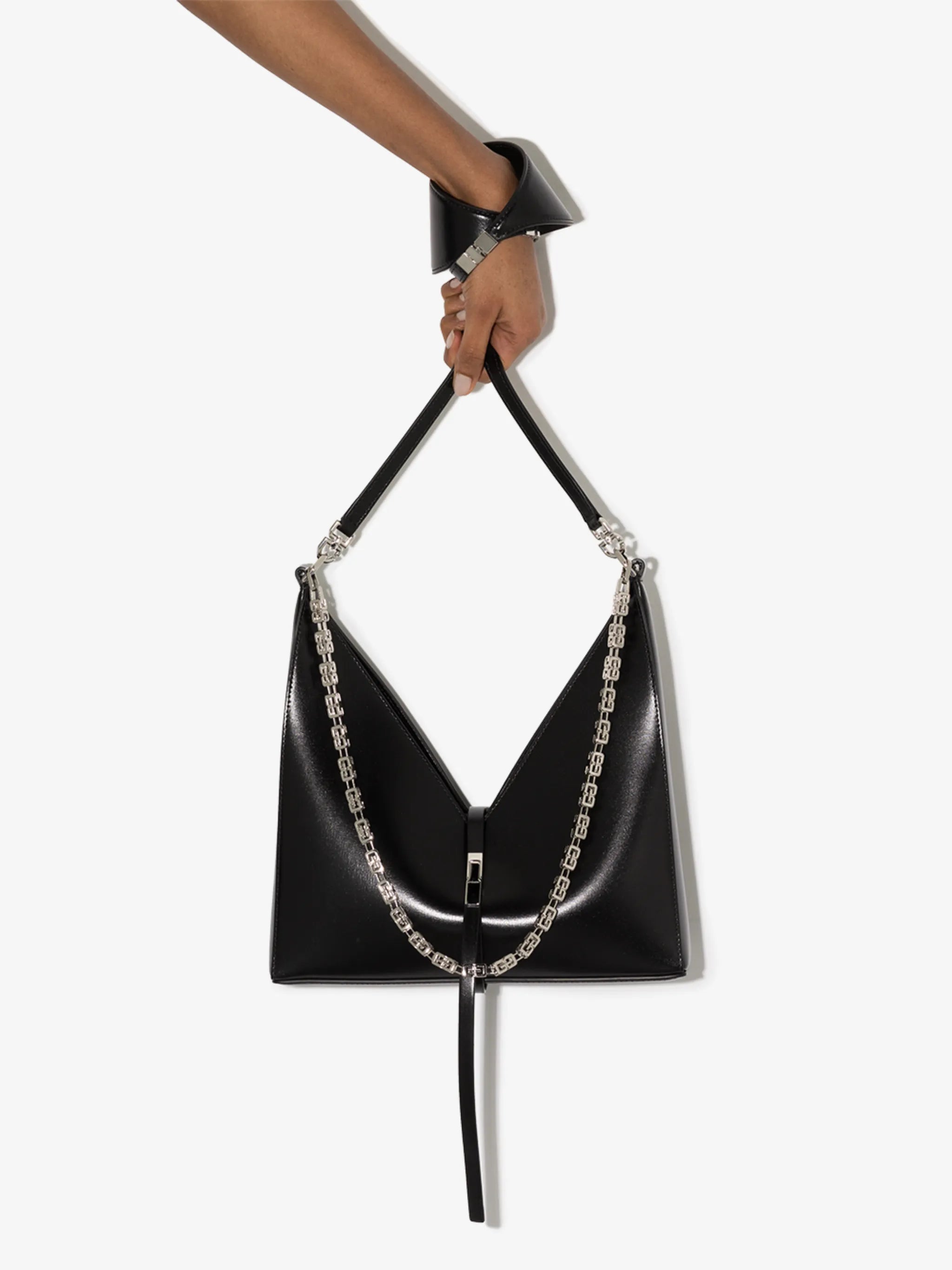 small Cut Out leather crossbody bag
