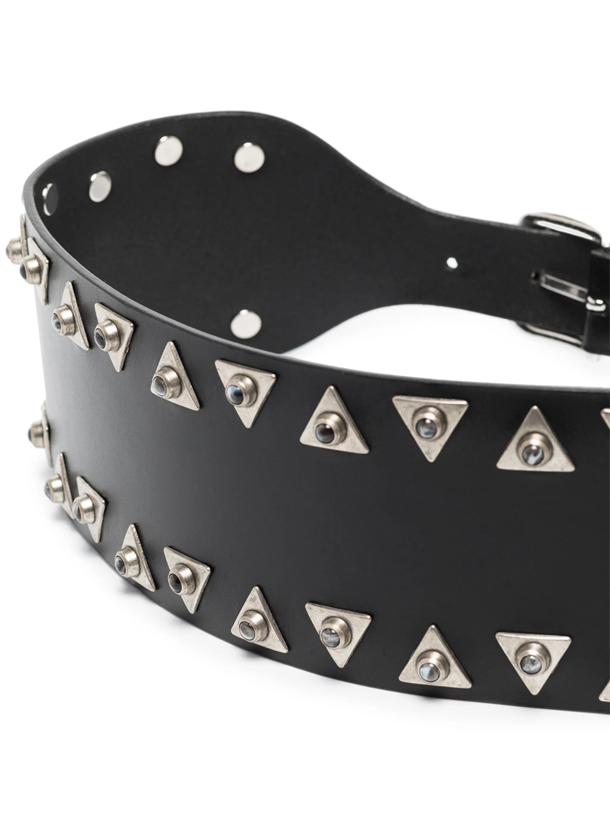 adjustable studded waist belt