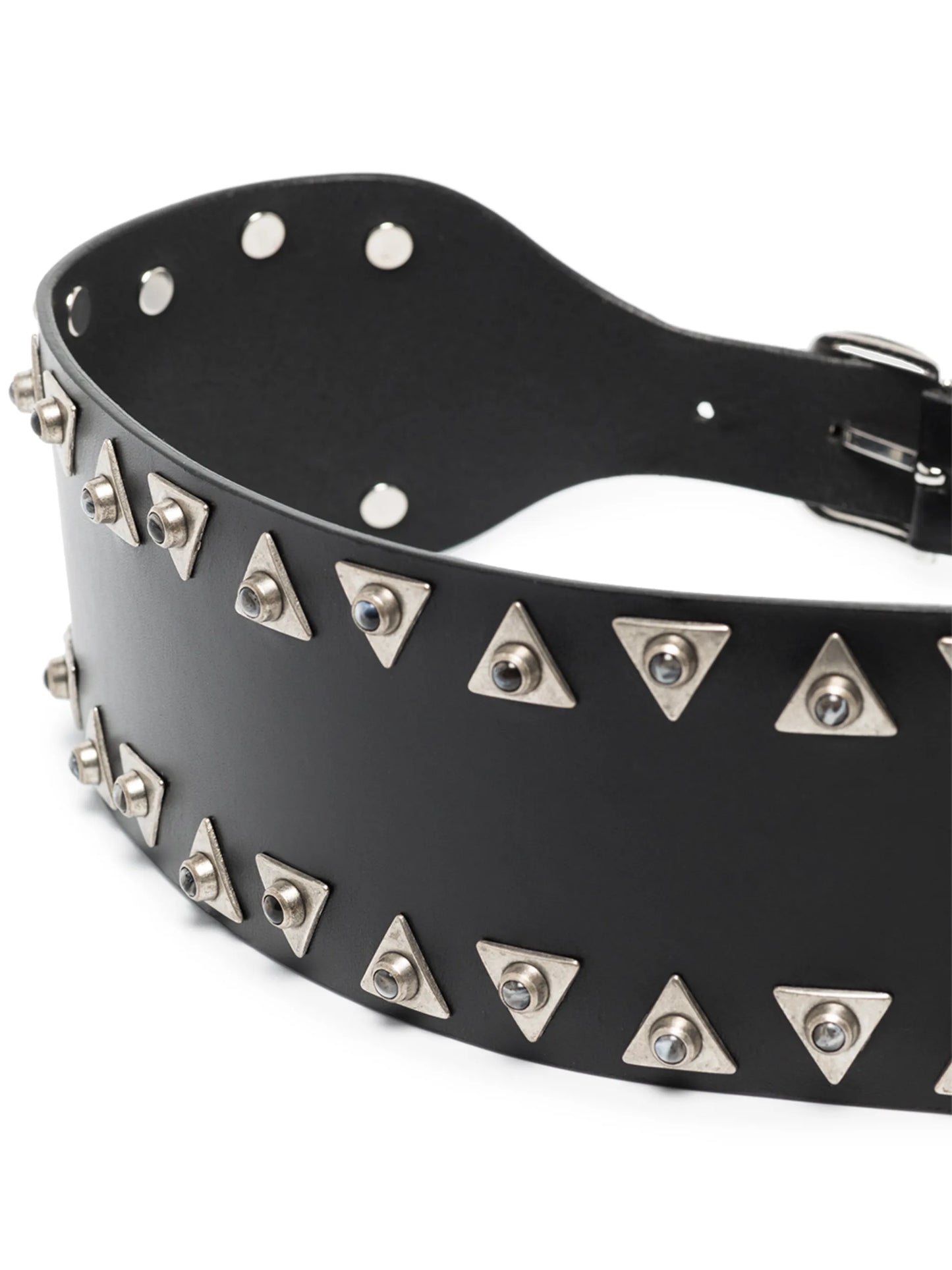 adjustable studded waist belt