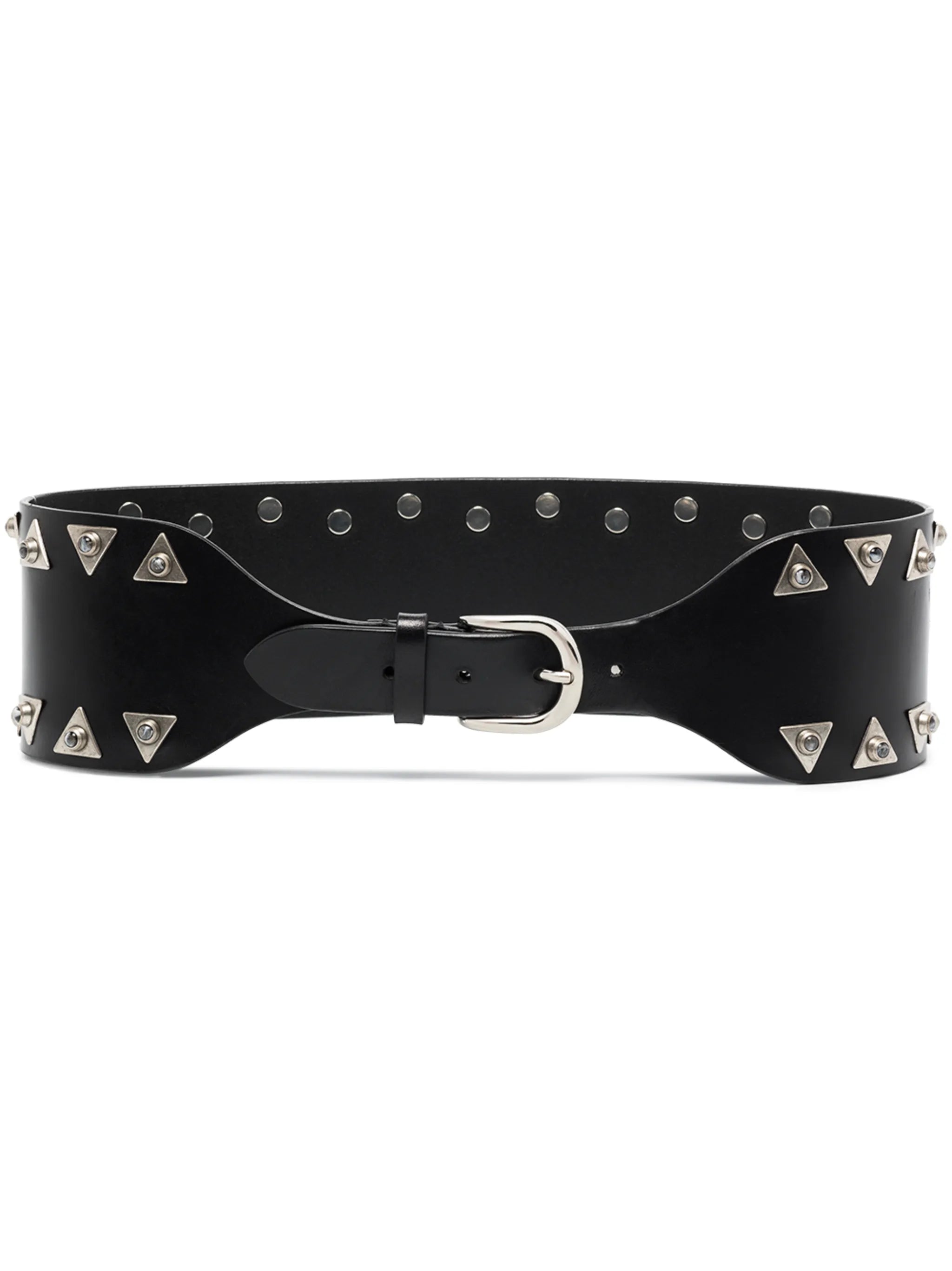 adjustable studded waist belt