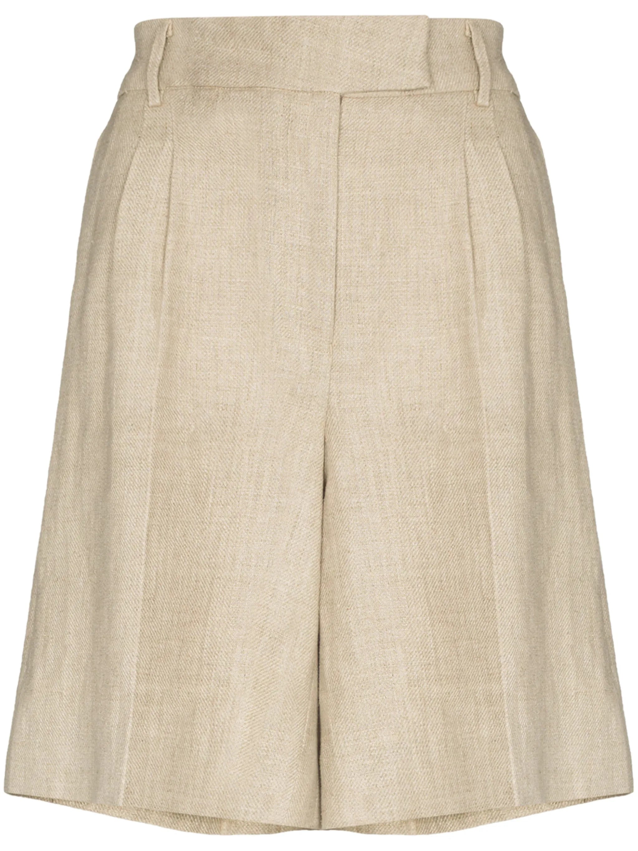 Kit linen Bermuda shorts