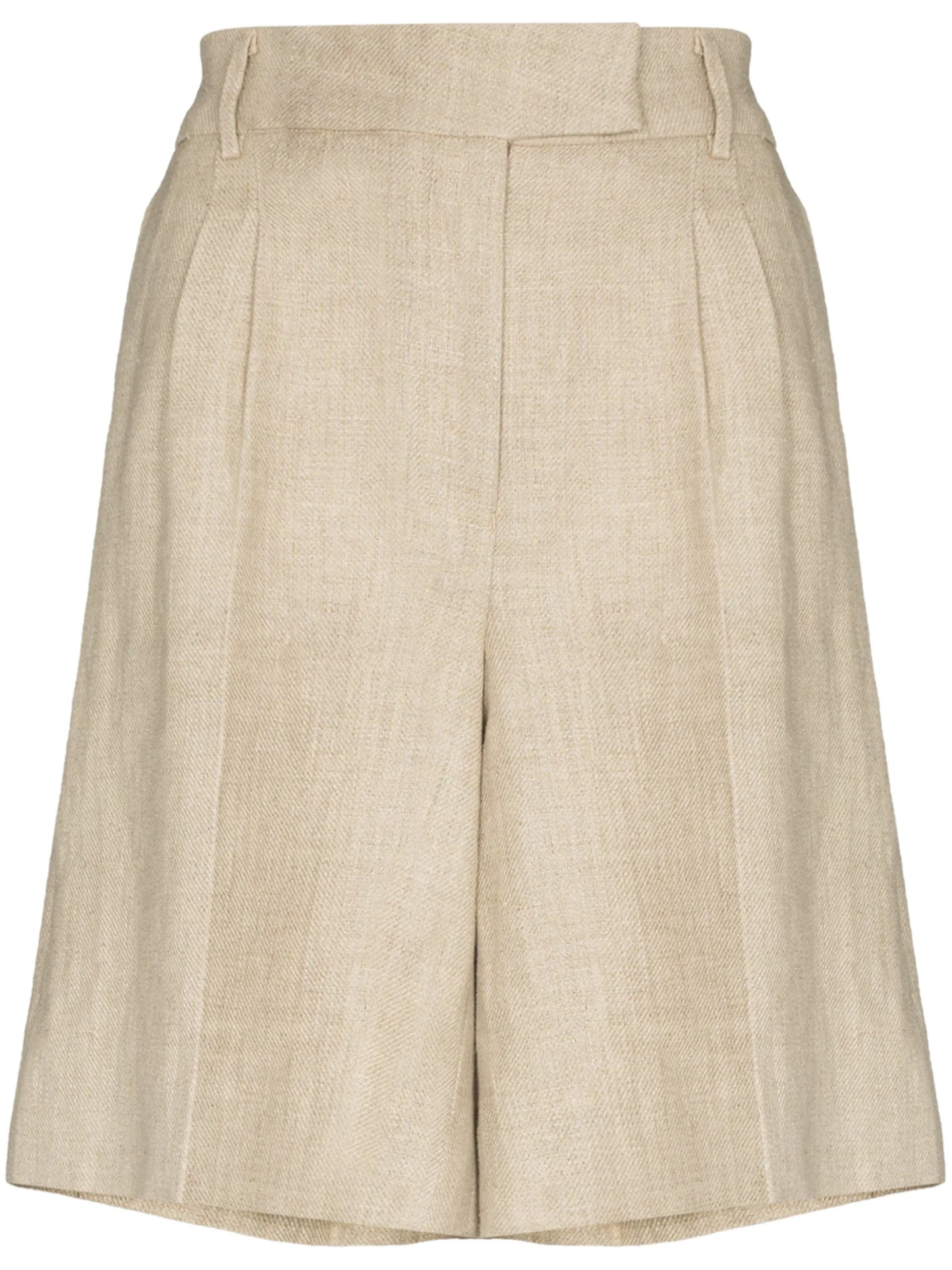 Kit linen Bermuda shorts