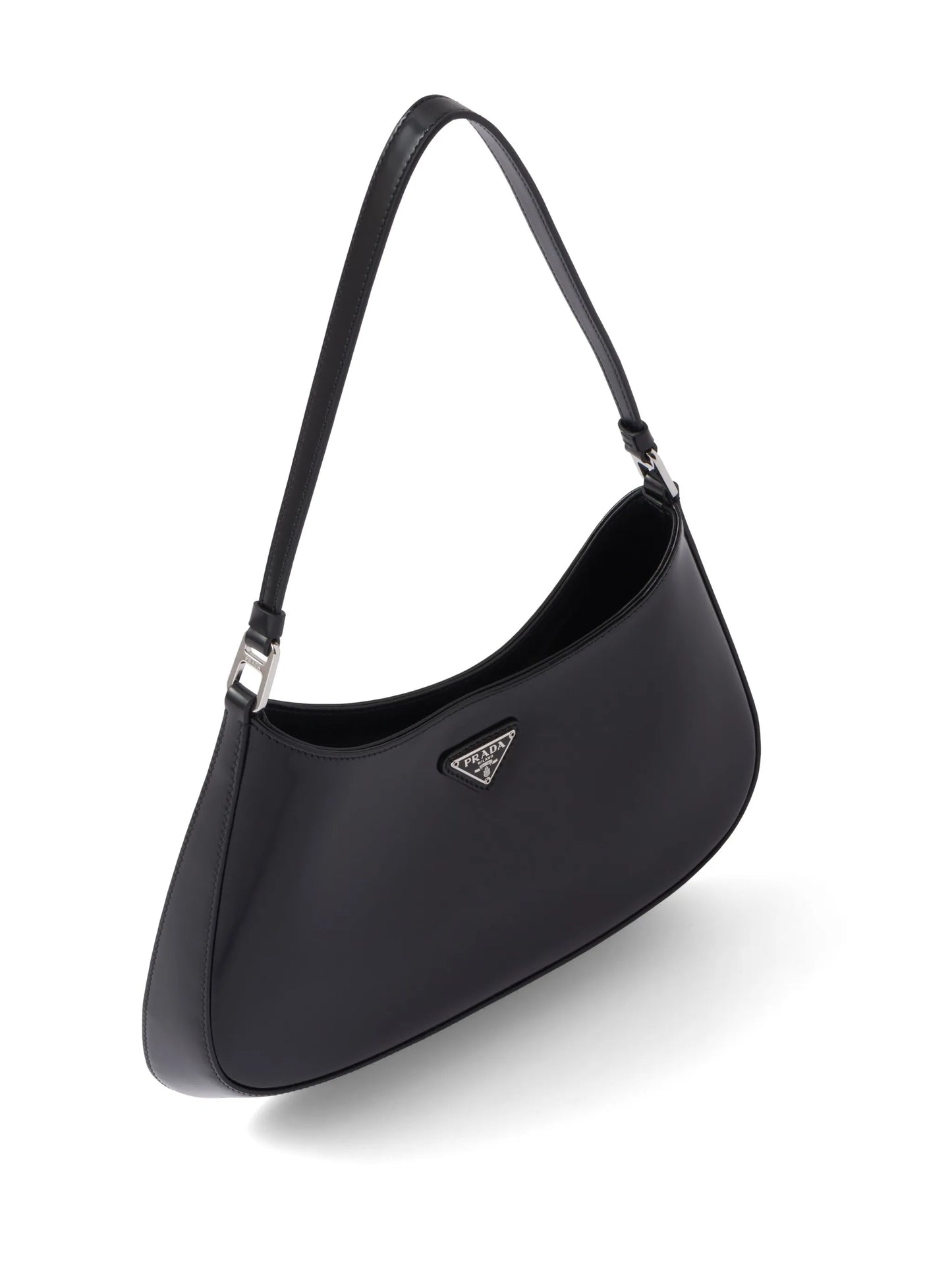Cleo brushed leather shoulder bag
