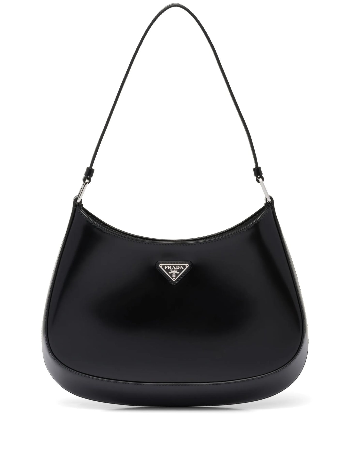 Cleo brushed leather shoulder bag