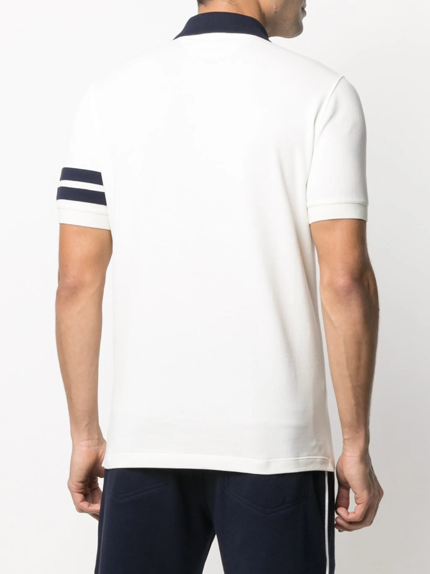 embroidered logo polo shirt