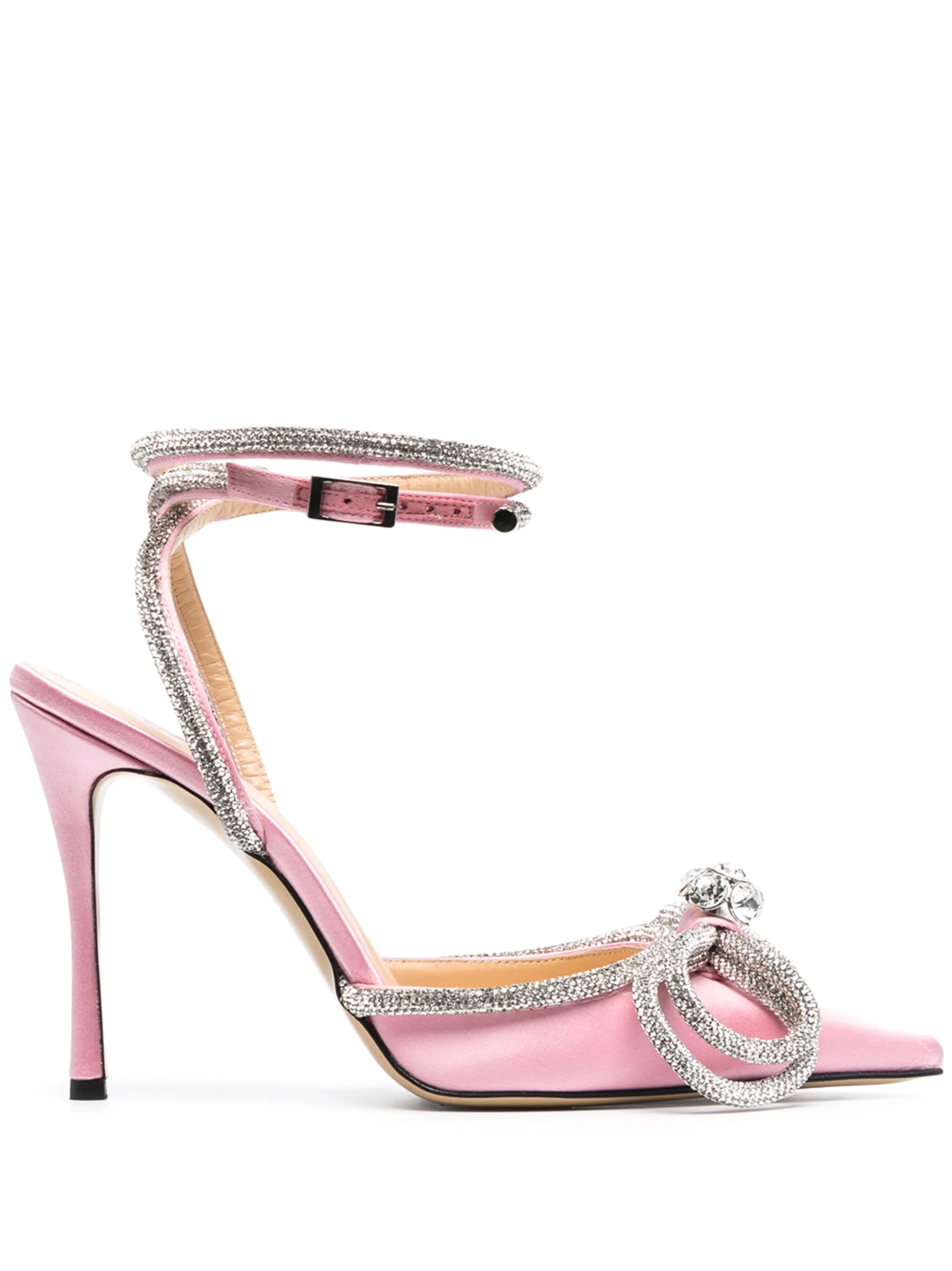 embellished pointed pumps