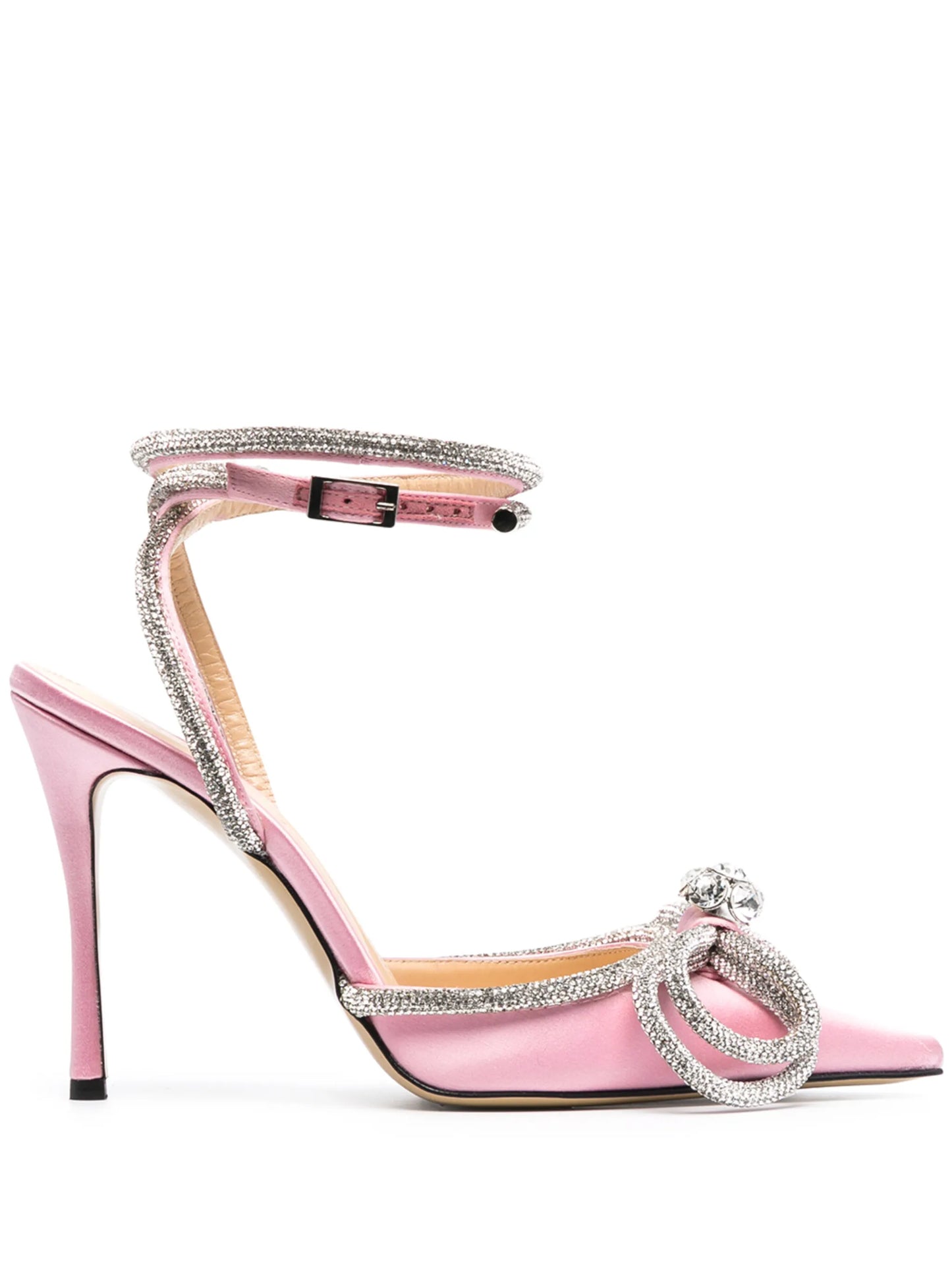 embellished pointed pumps