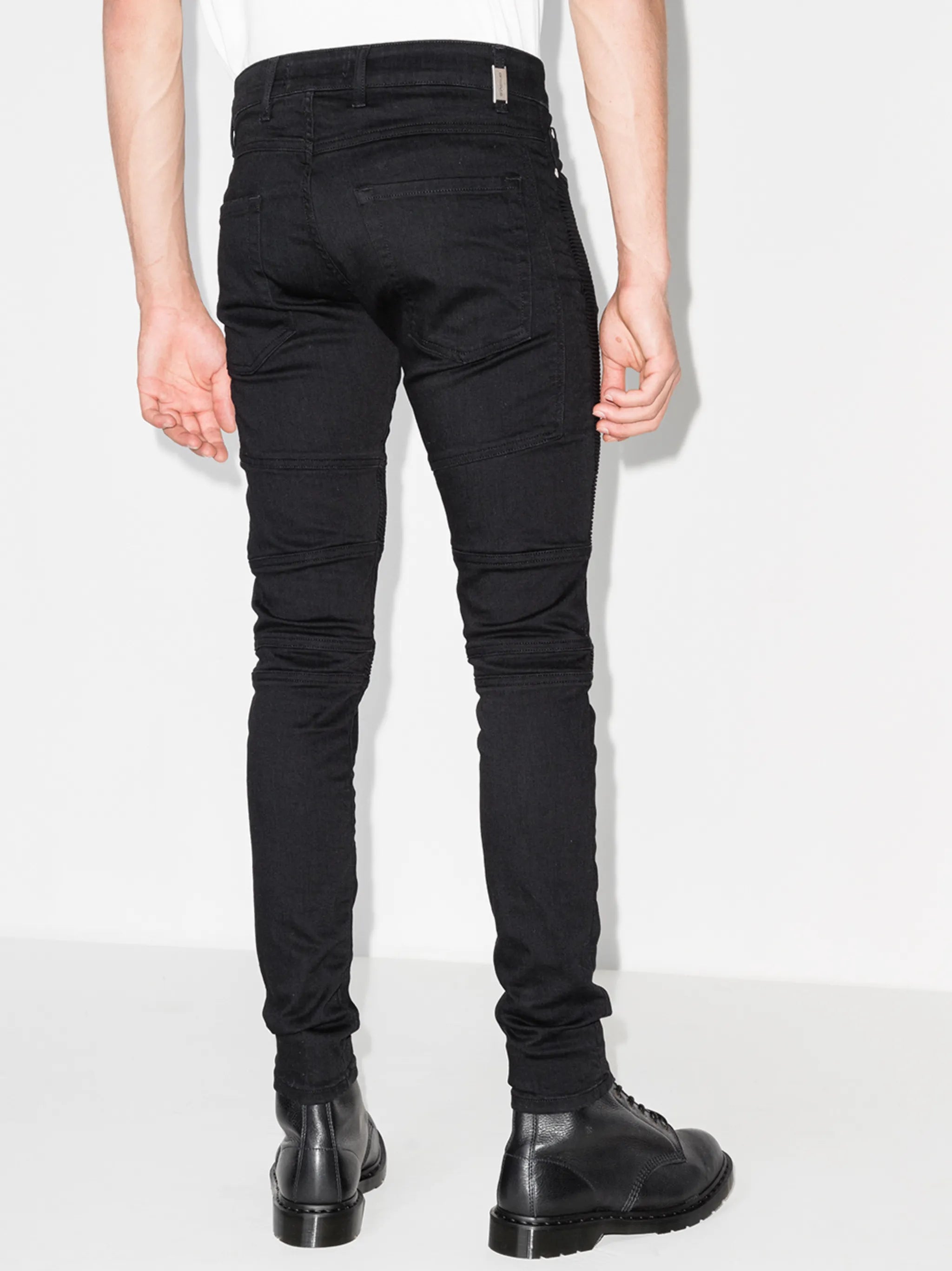 biker skinny jeans