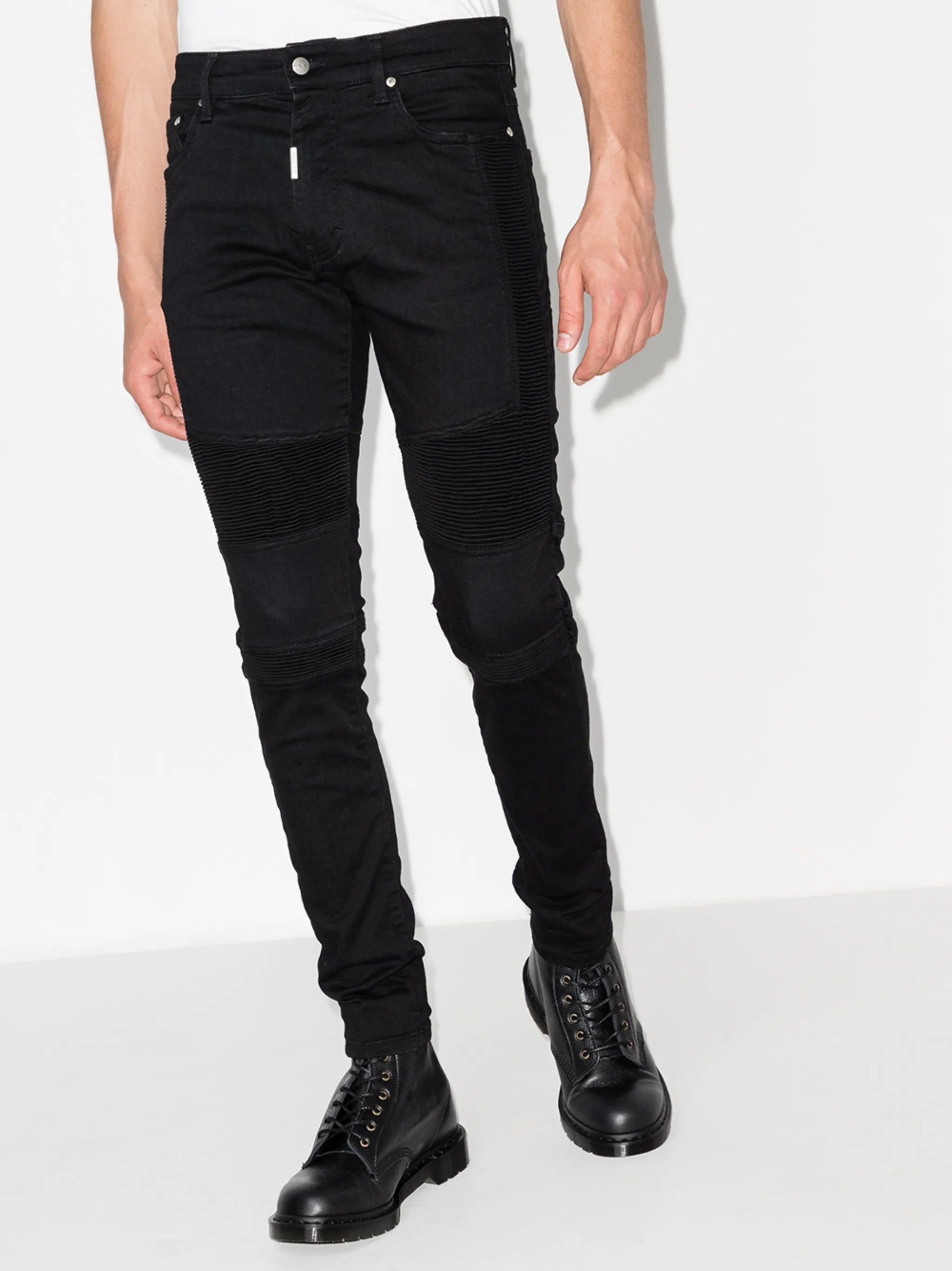 biker skinny jeans