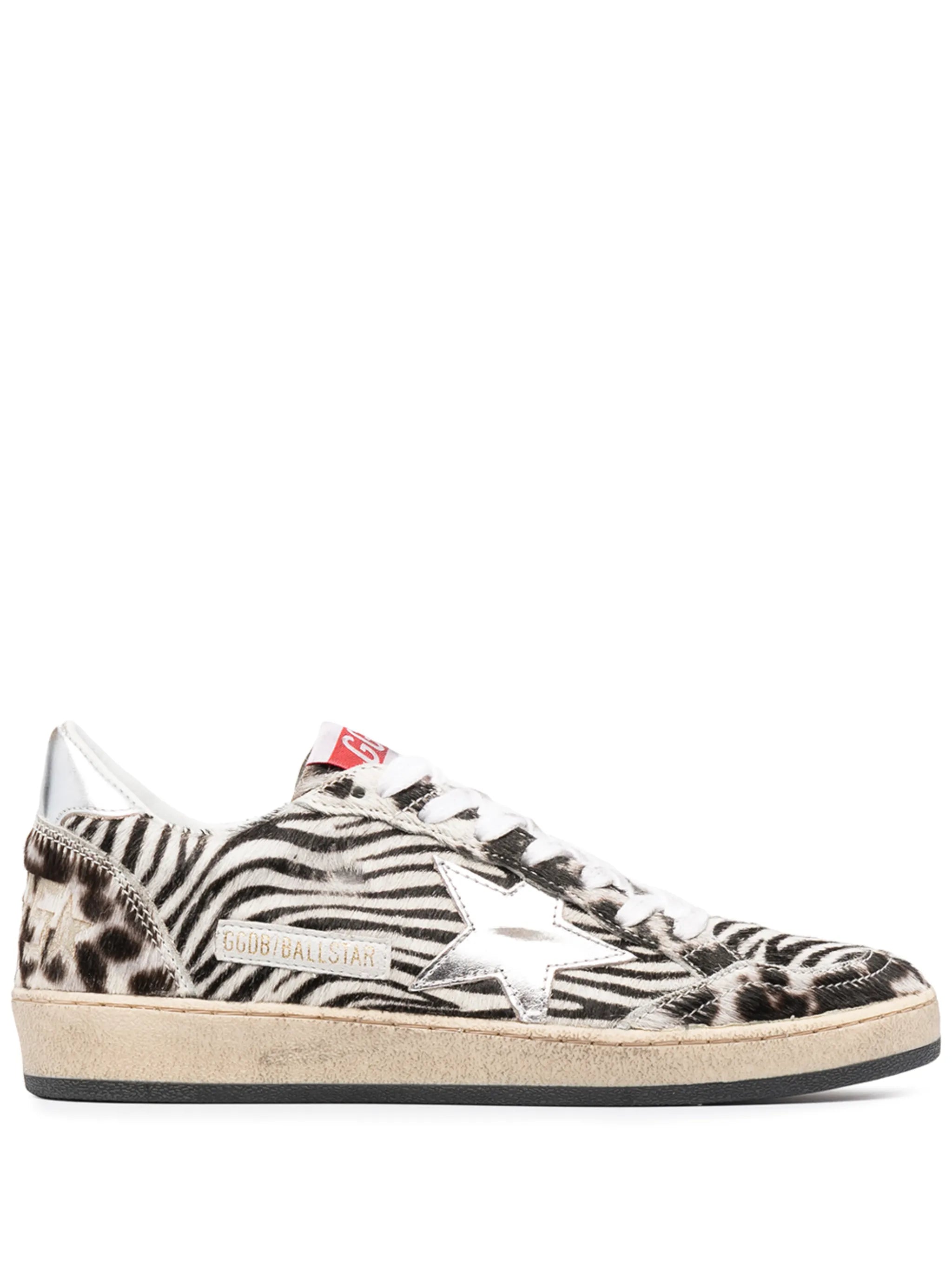 Super-Star zebra-print sneakers