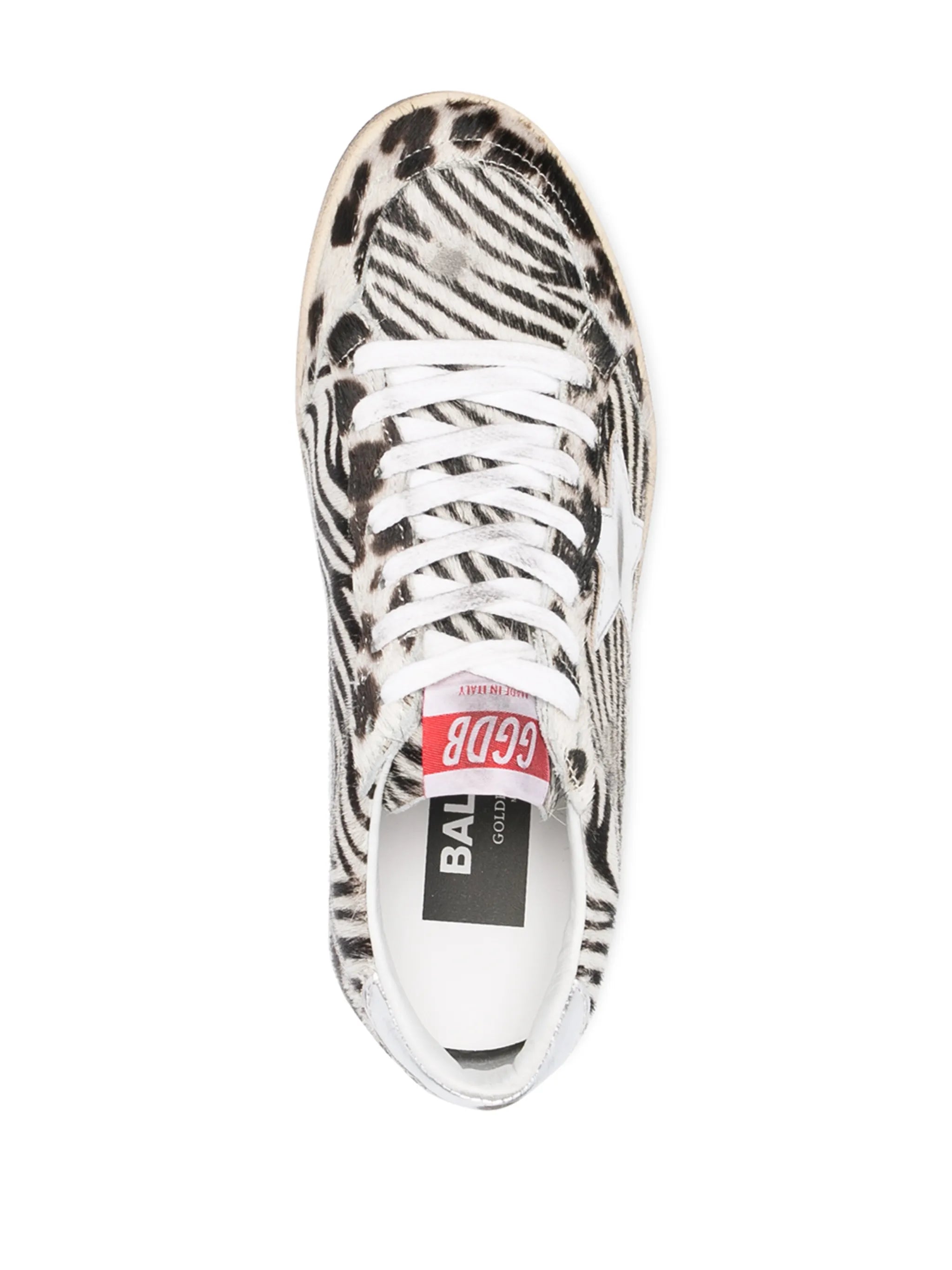 Super-Star zebra-print sneakers