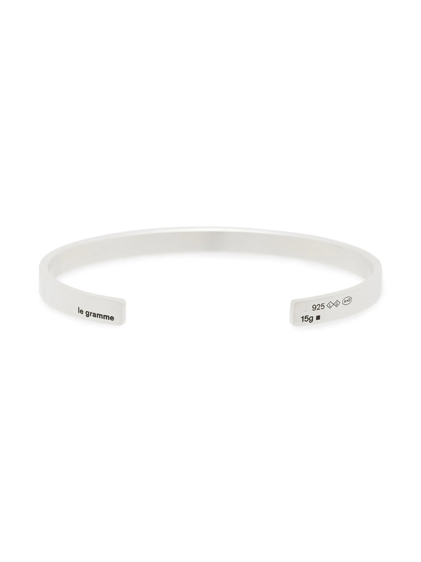 Le 15g polished ribbon bracelet
