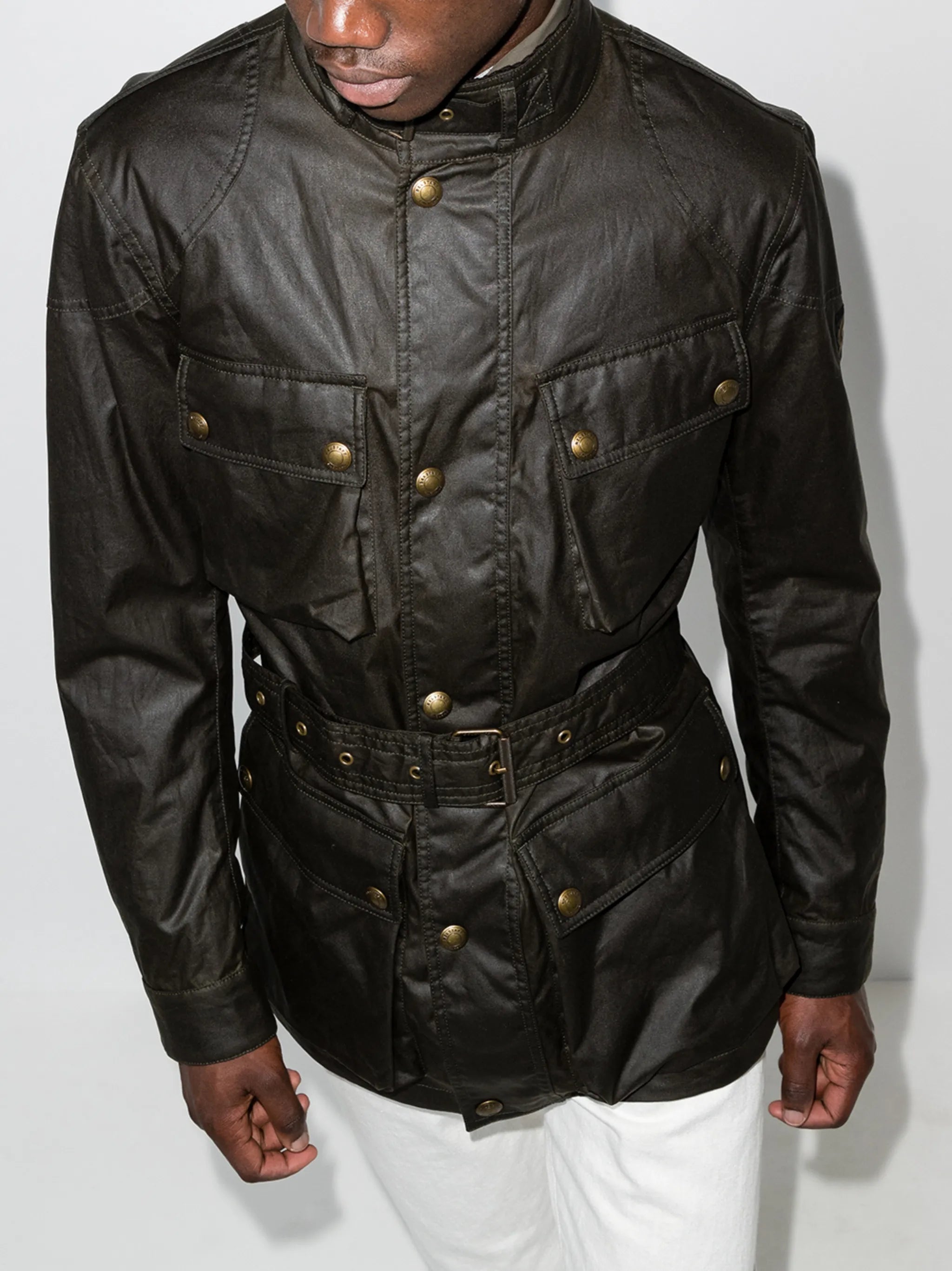 Trialmaster button-up jacket