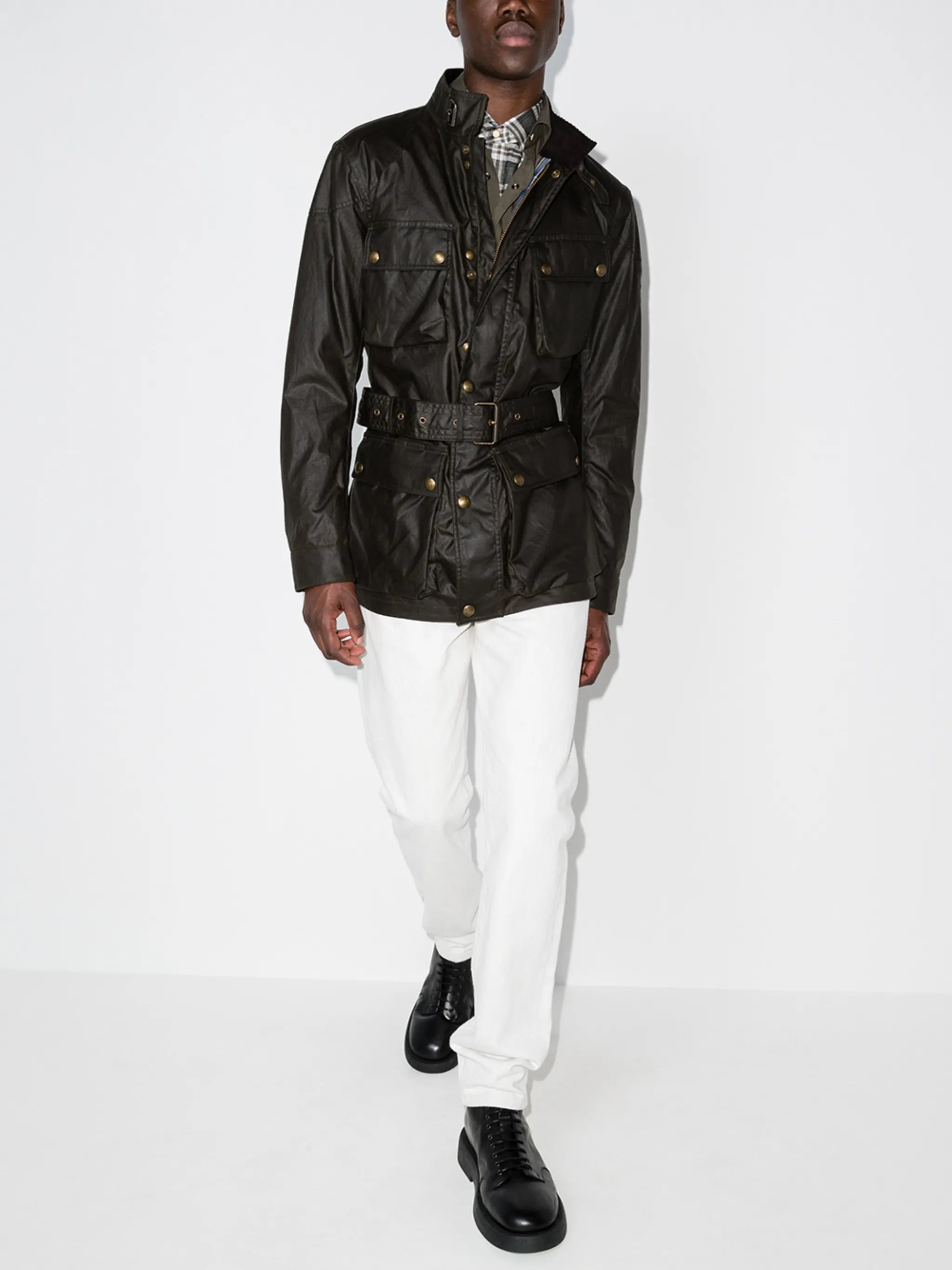 Trialmaster button-up jacket
