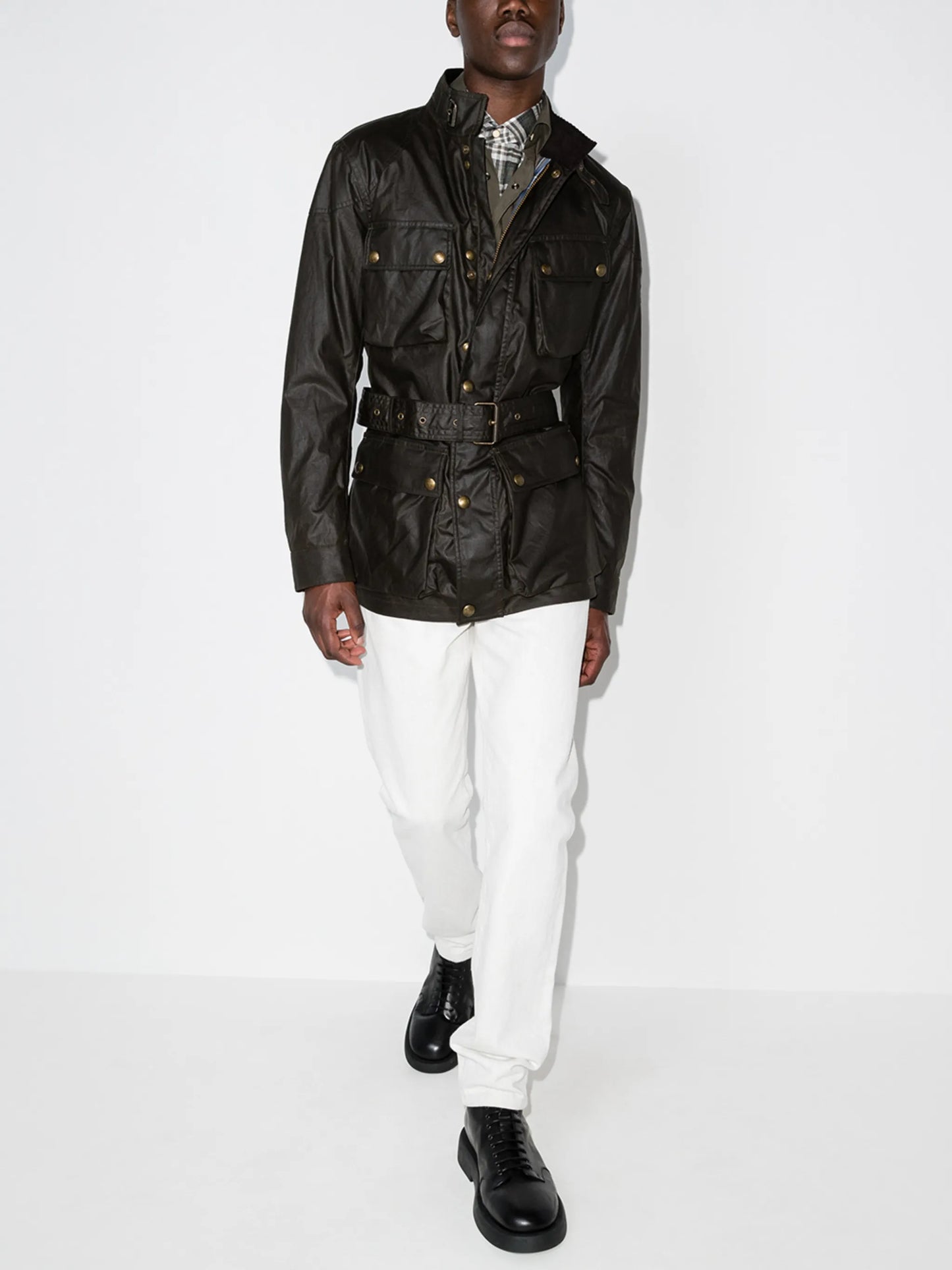 Trialmaster button-up jacket