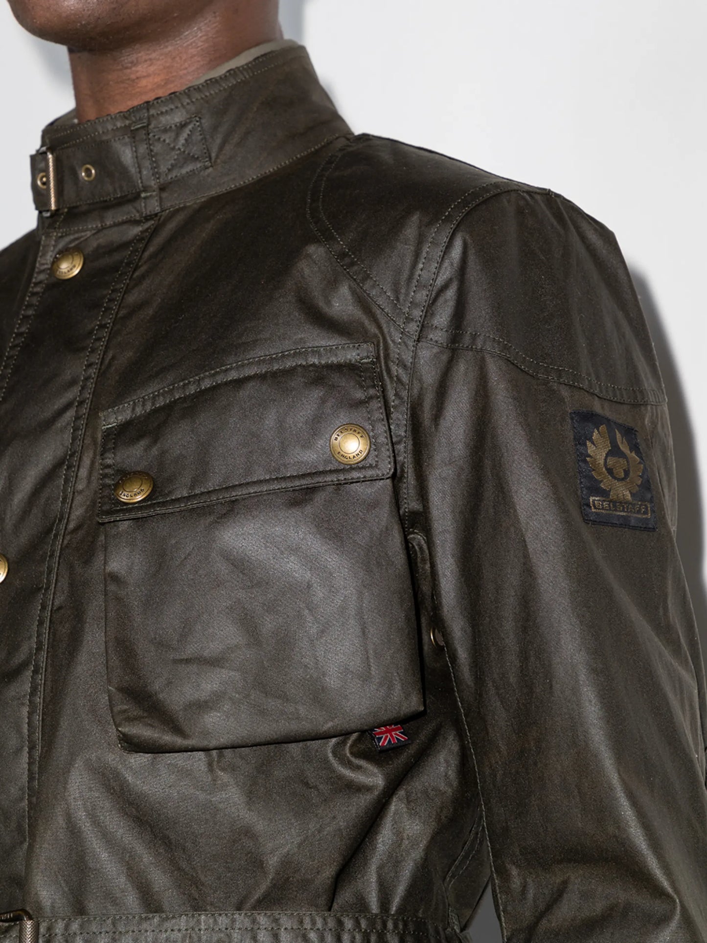Trialmaster button-up jacket