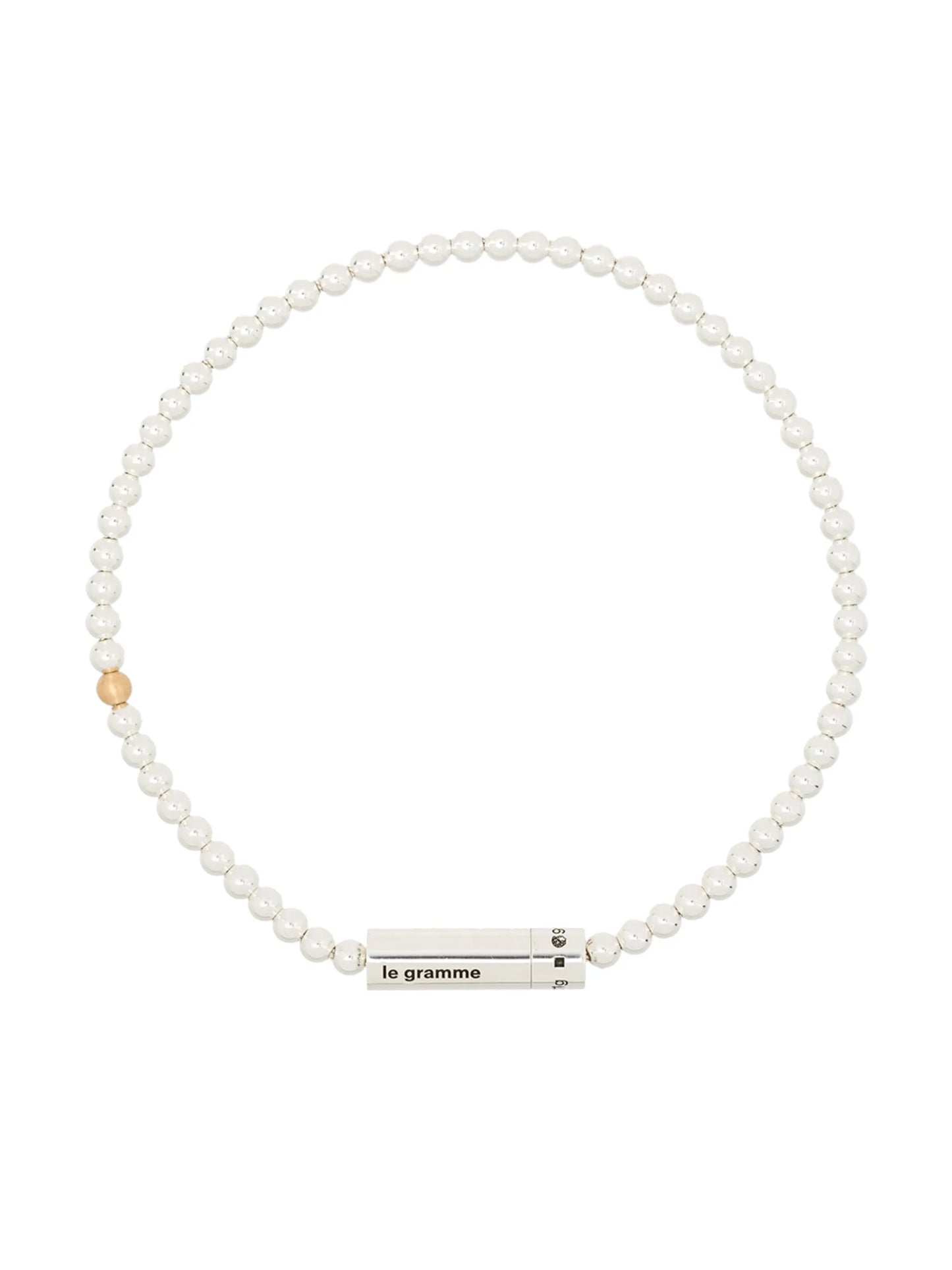 Le 11g brushed bead bracelet