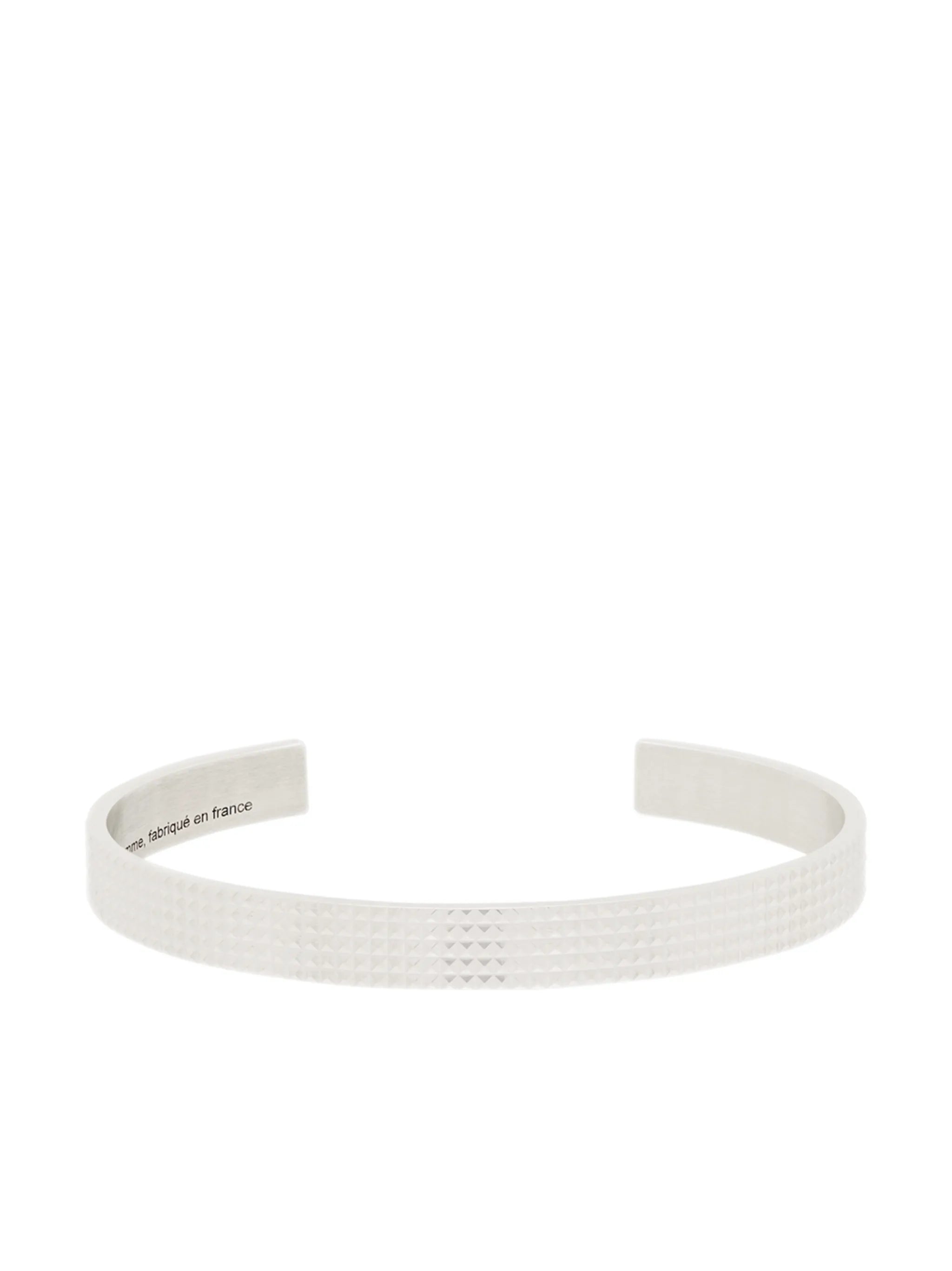 Le 23g polished guillochÃ© bracelet