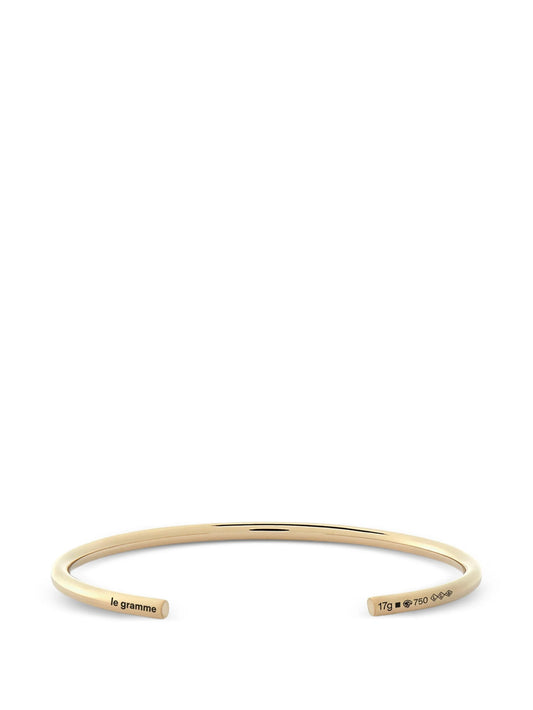 18kt yellow gold 17 Grams bangle bracelet