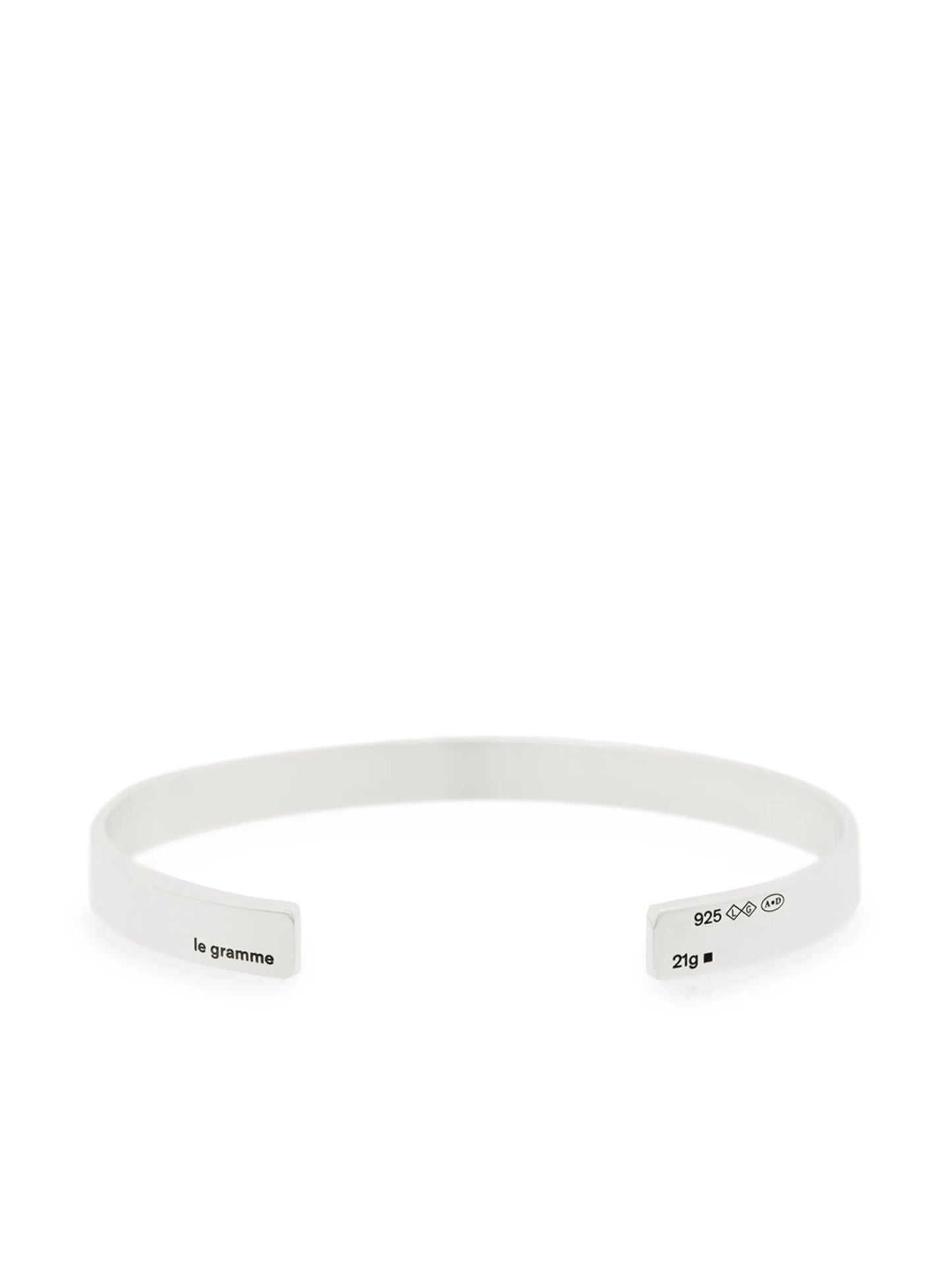 Le 21g polished ribbon bracelet
