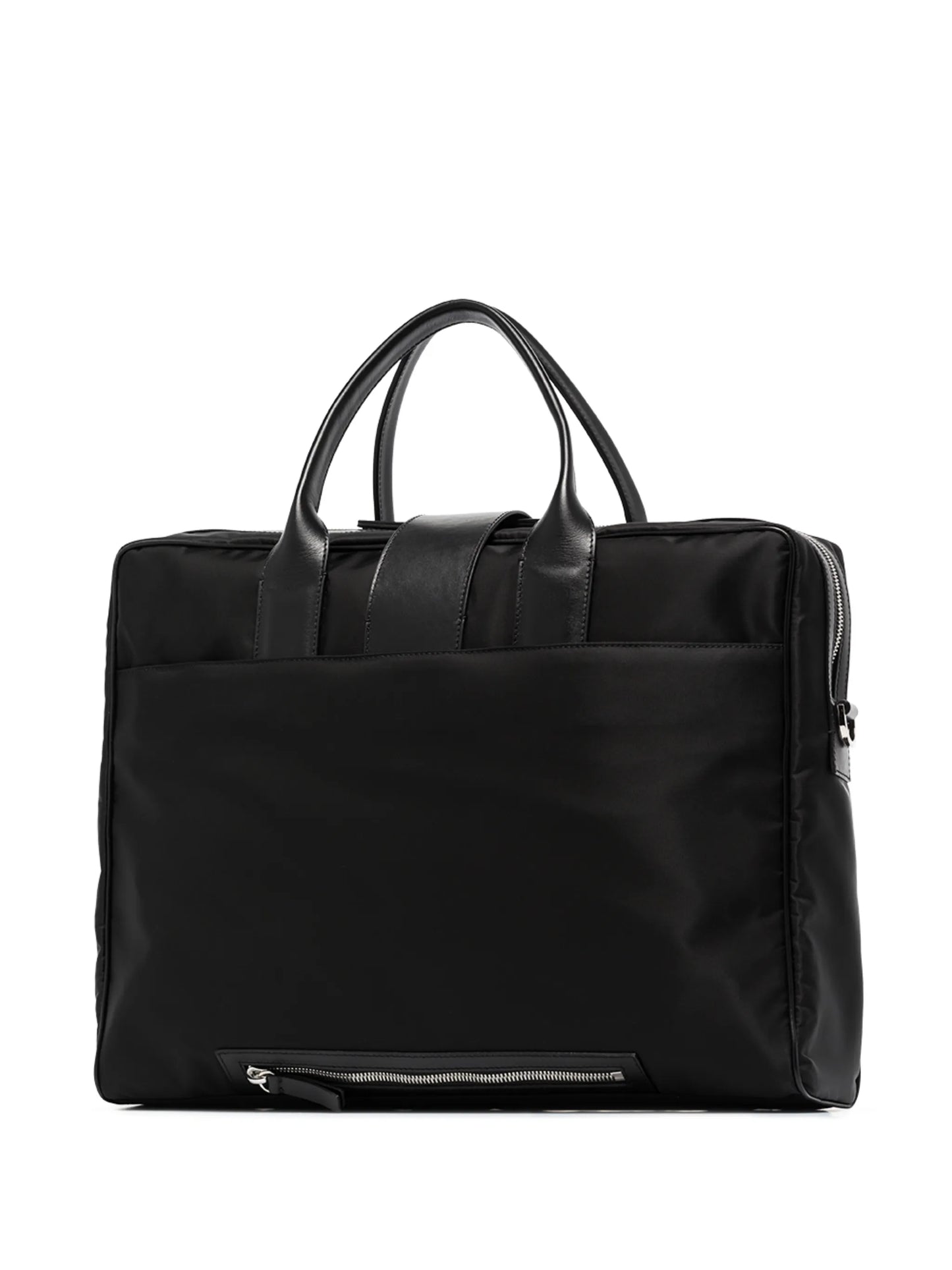 leather-trim briefcase