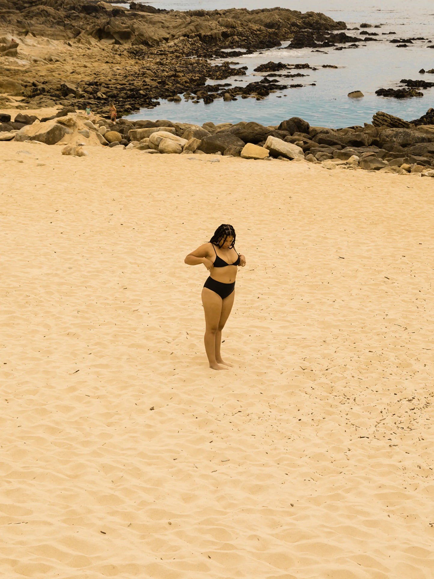 high-rise bikini bottoms