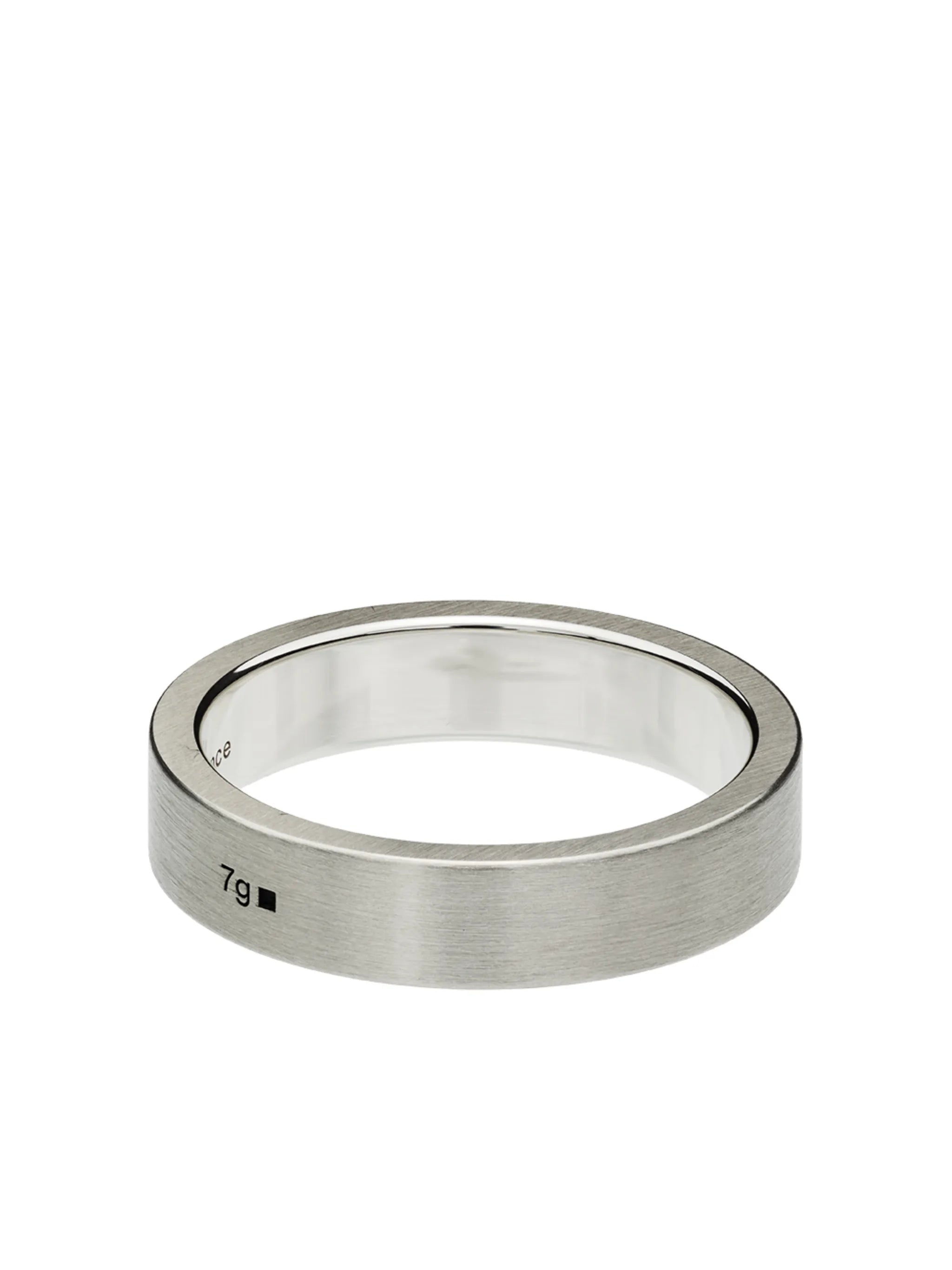La 7g brushed ribbon ring