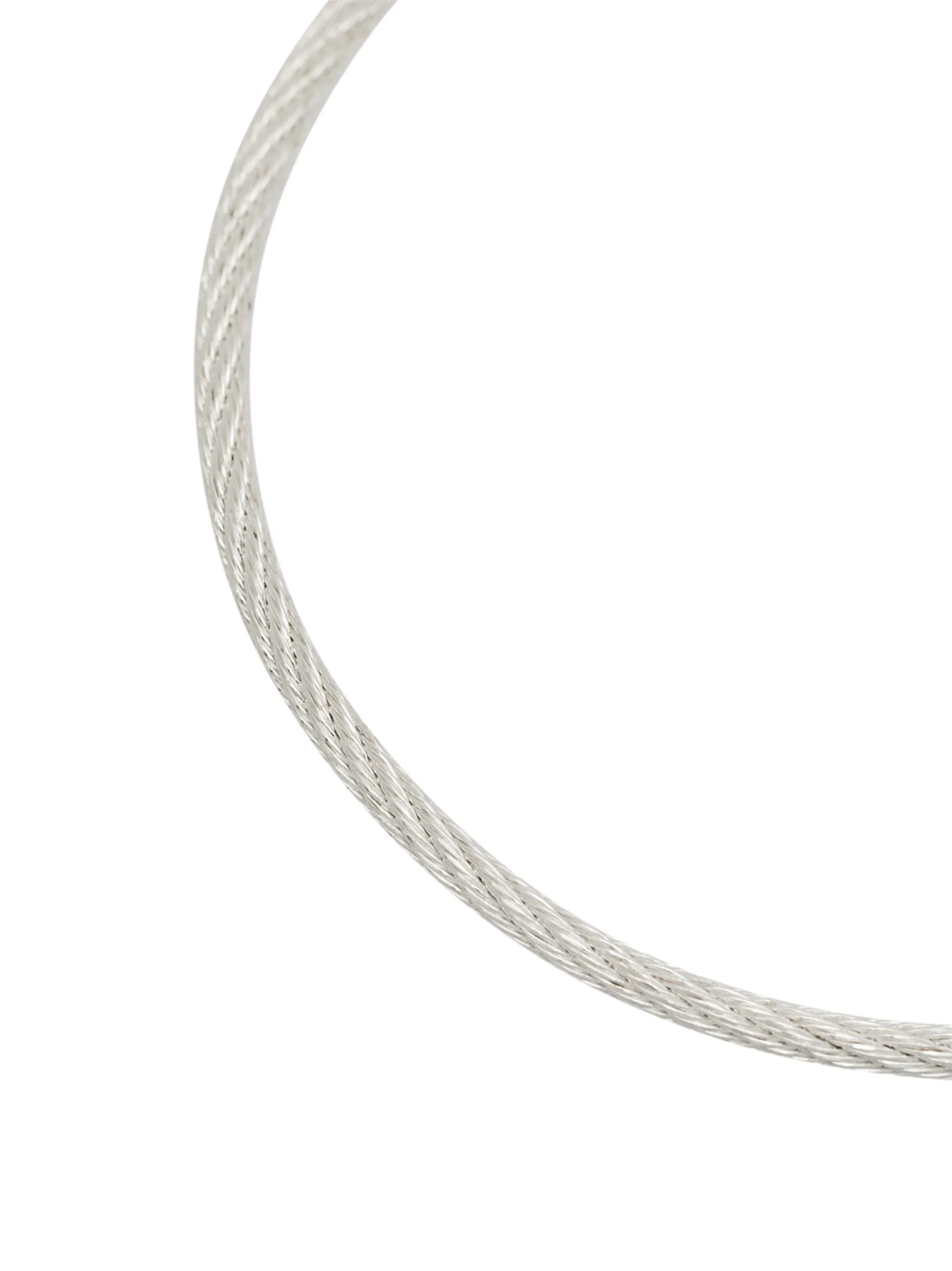Le 7g brushed cable bracelet