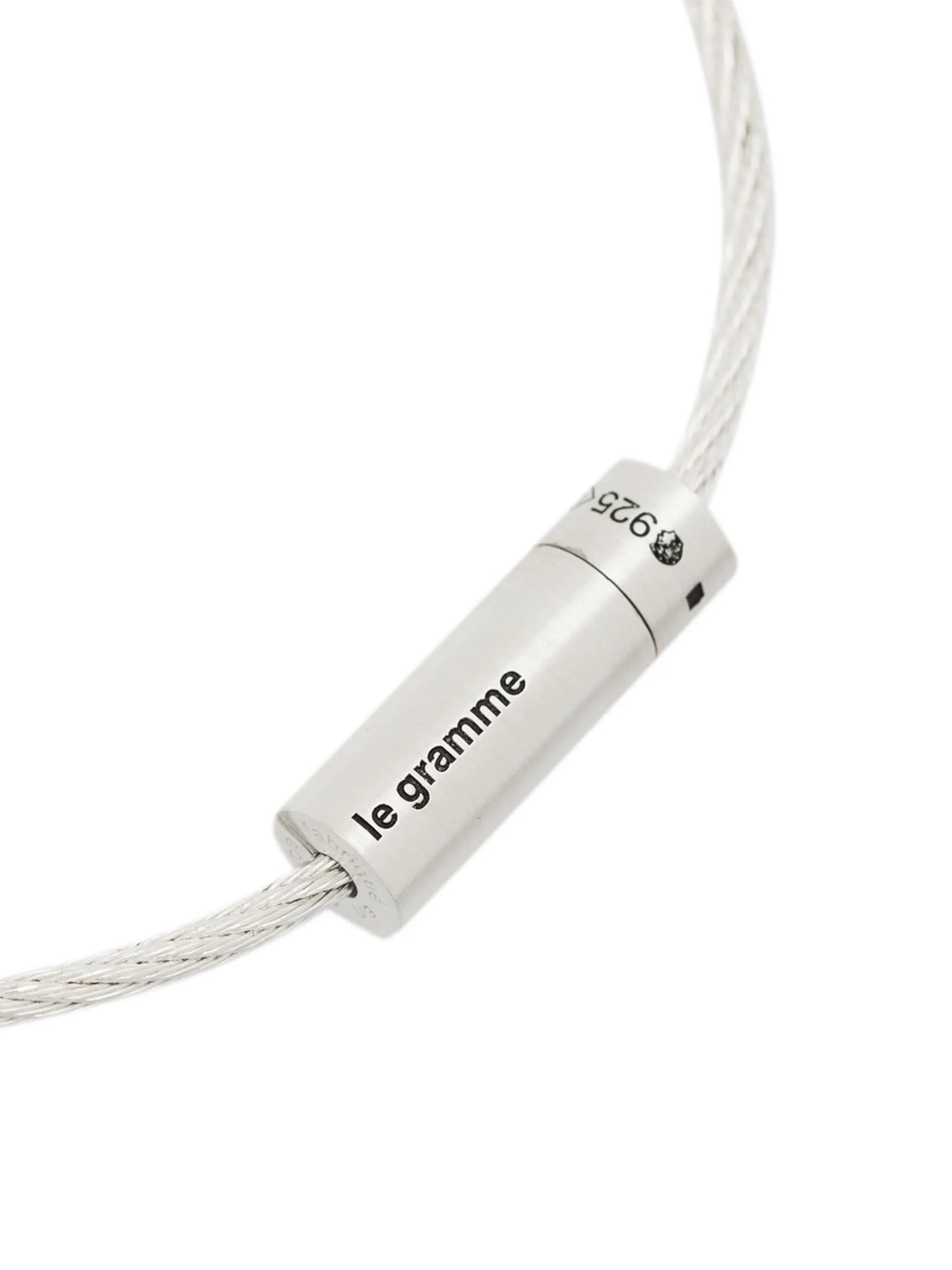 Le 7g brushed cable bracelet