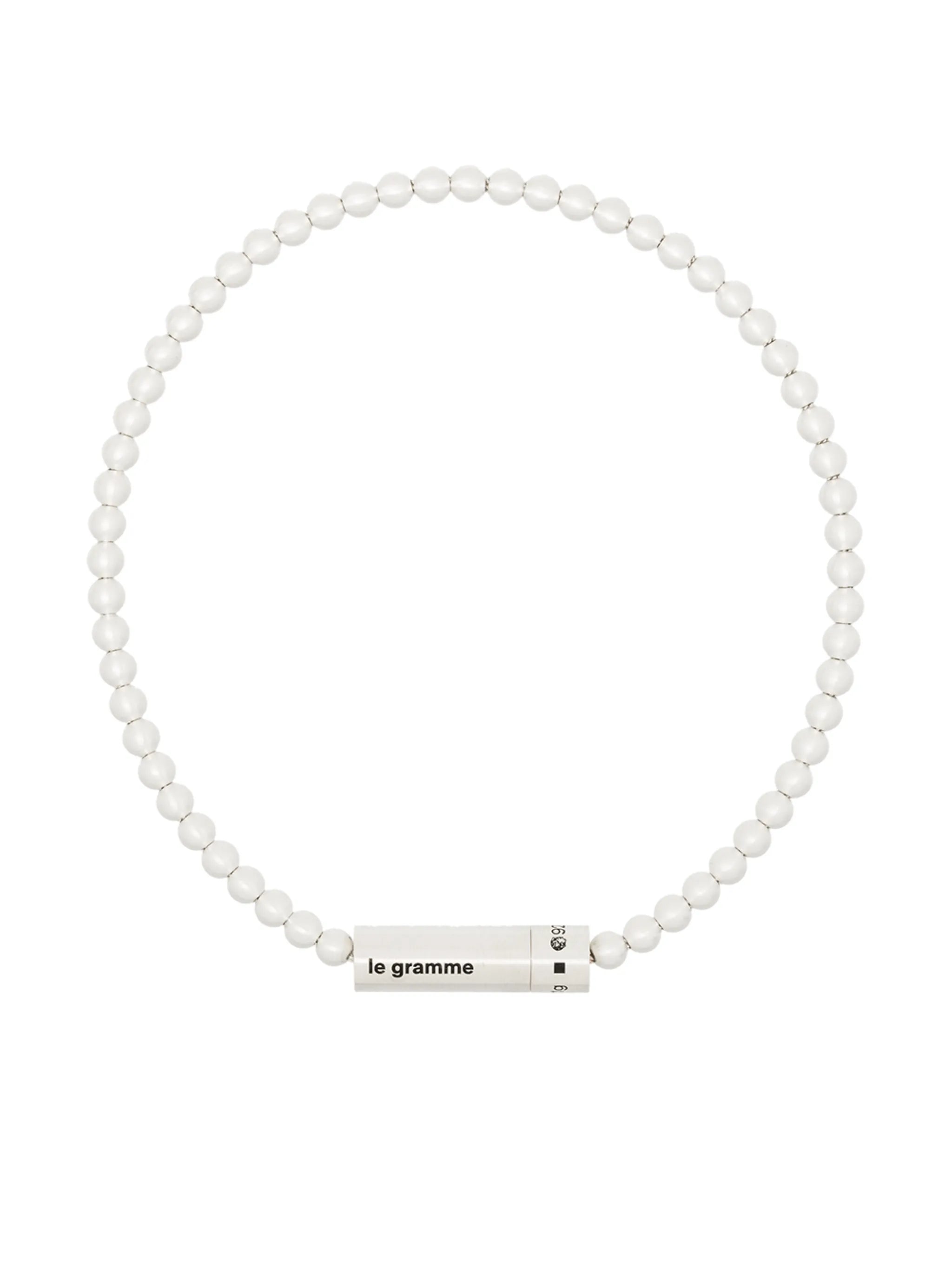 Le 11g brushed bead bracelet