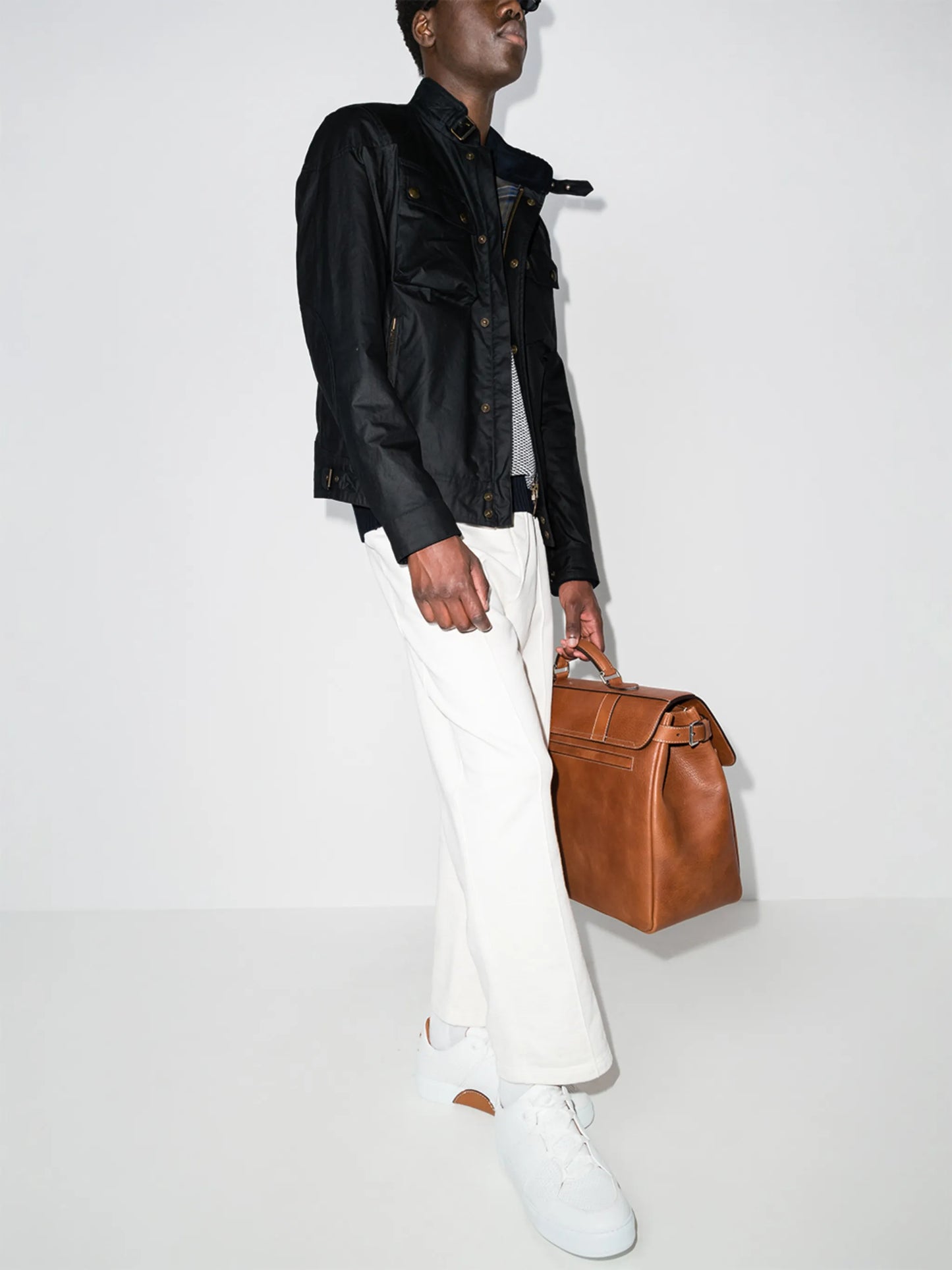Racemaster button-up jacket