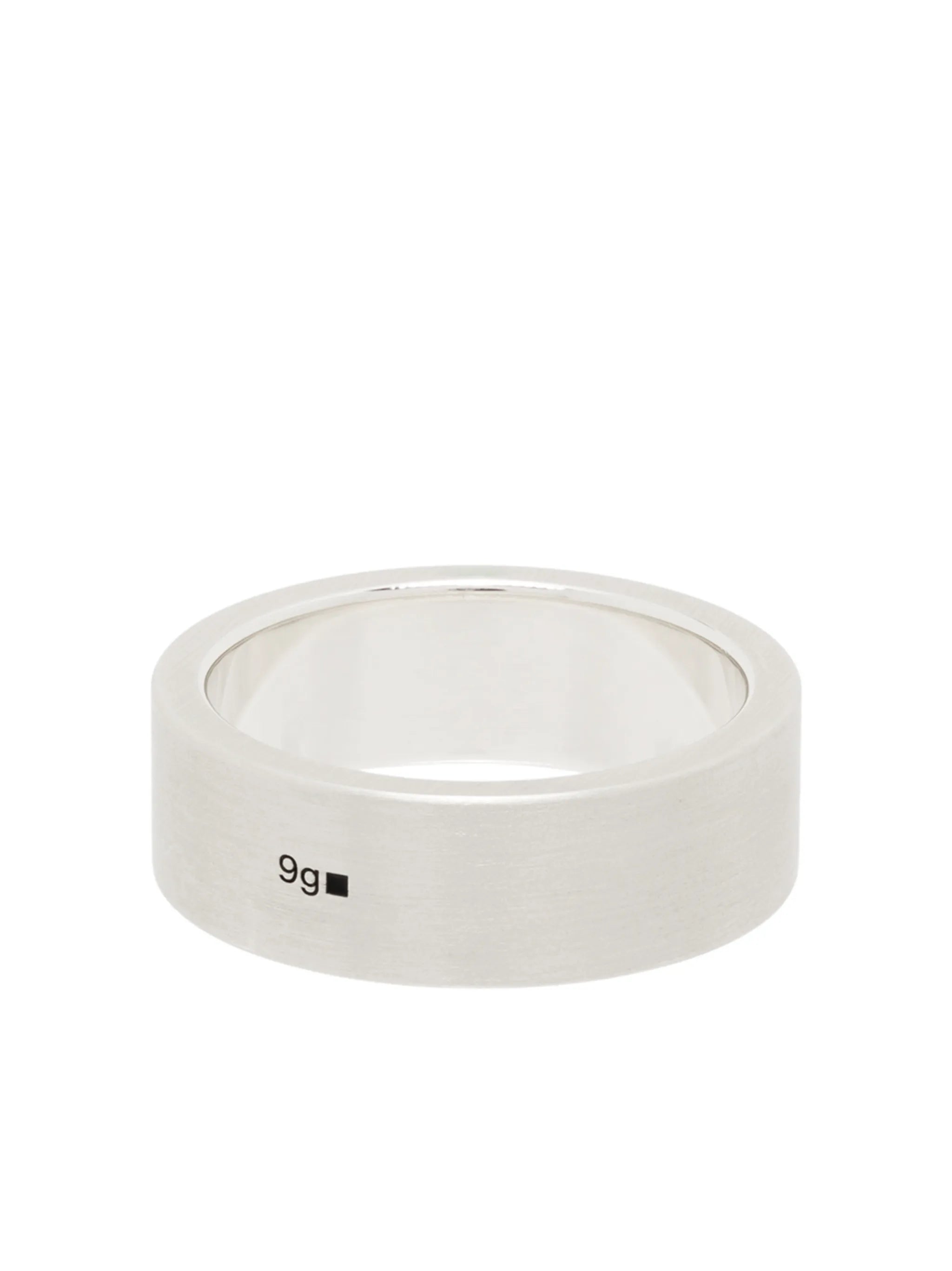 La 9g brushed ribbon ring