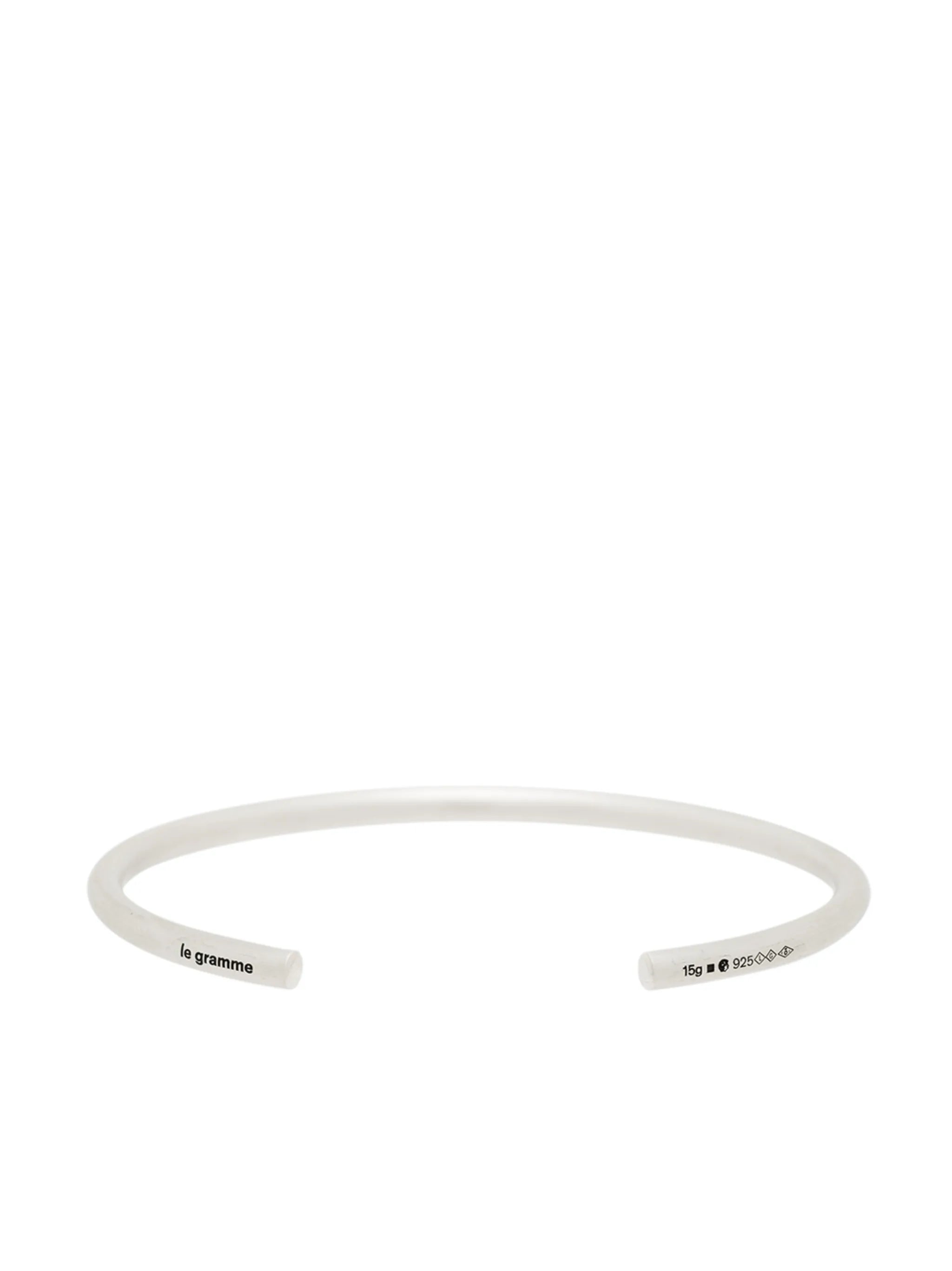 Le 15g brushed bangle bracelet
