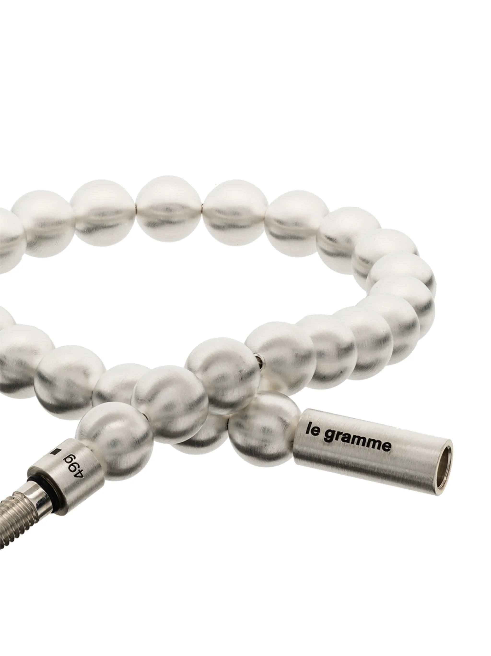 Le 47g brushed bead bracelet