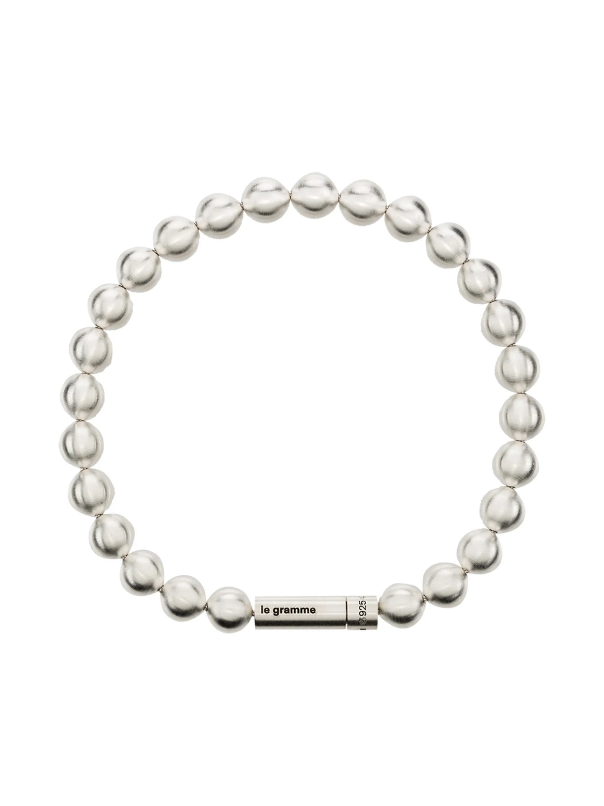 Le 47g brushed bead bracelet