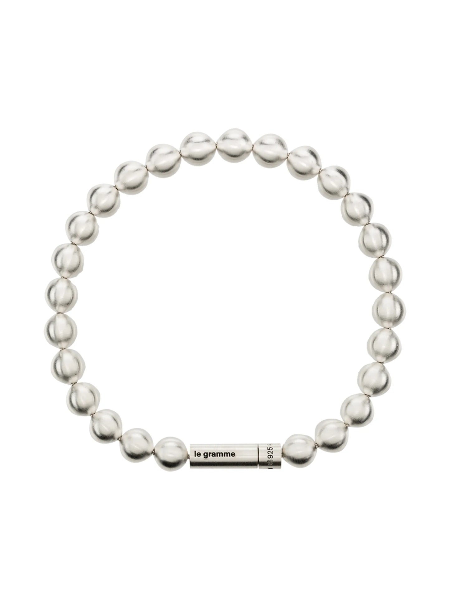 Le 47g brushed bead bracelet