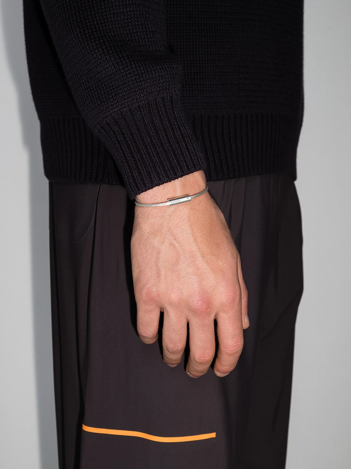 Le 9g brushed cable bracelet