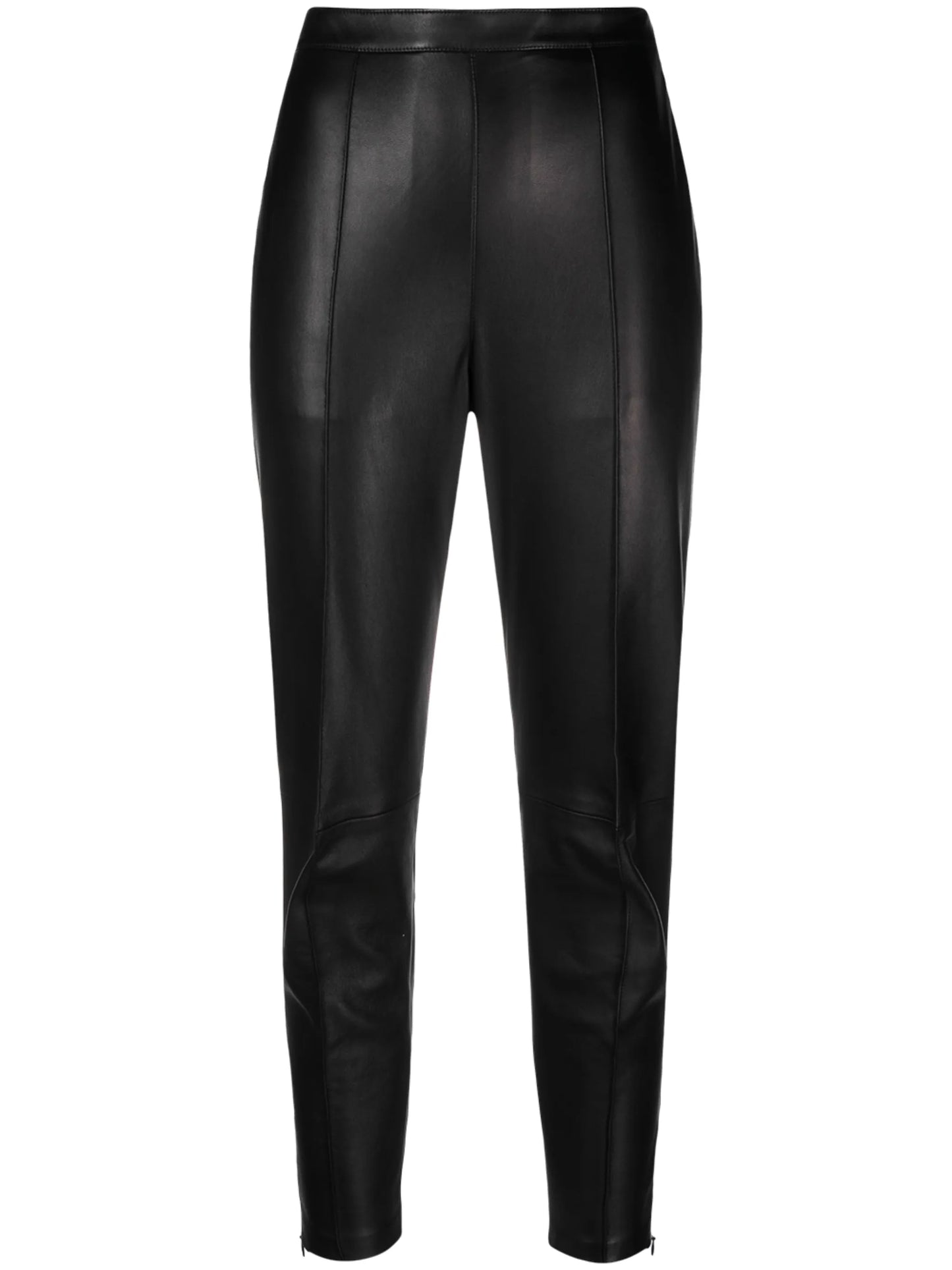 cropped tapered trousers