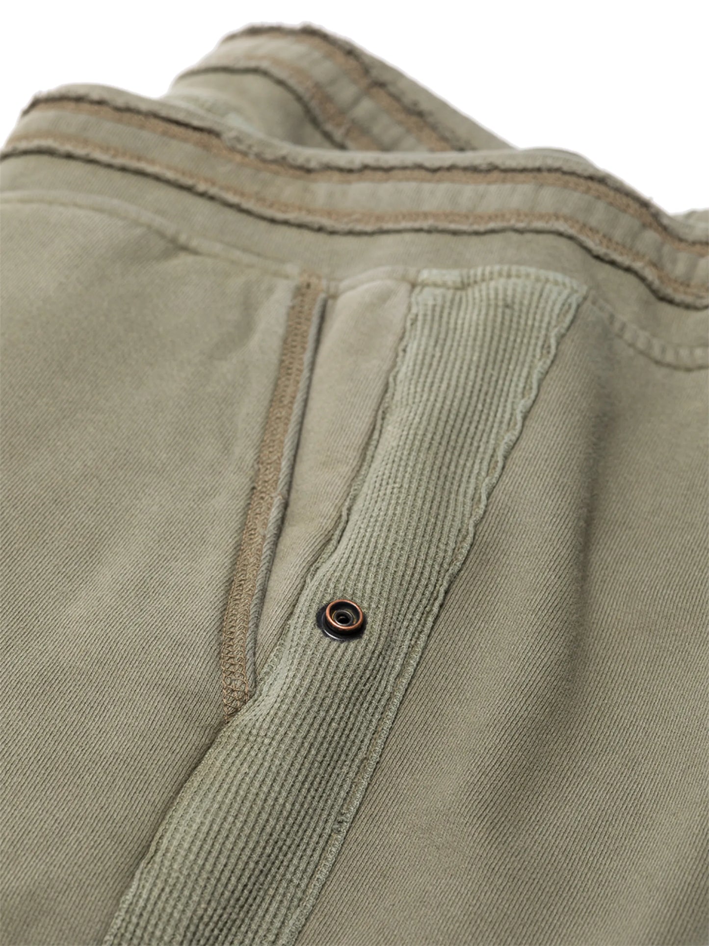 50-50 panelled drawstring shorts