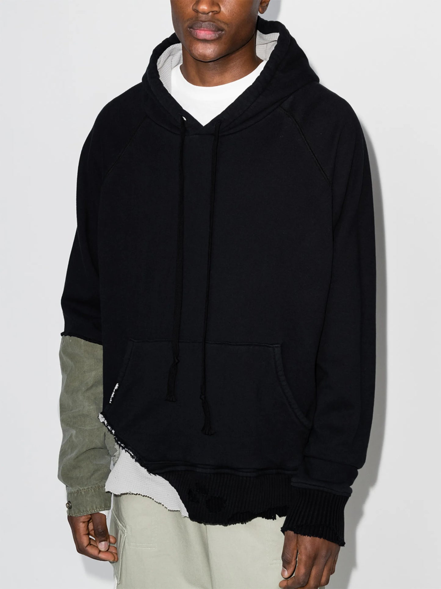 Fragmente distressed-finish hoodie
