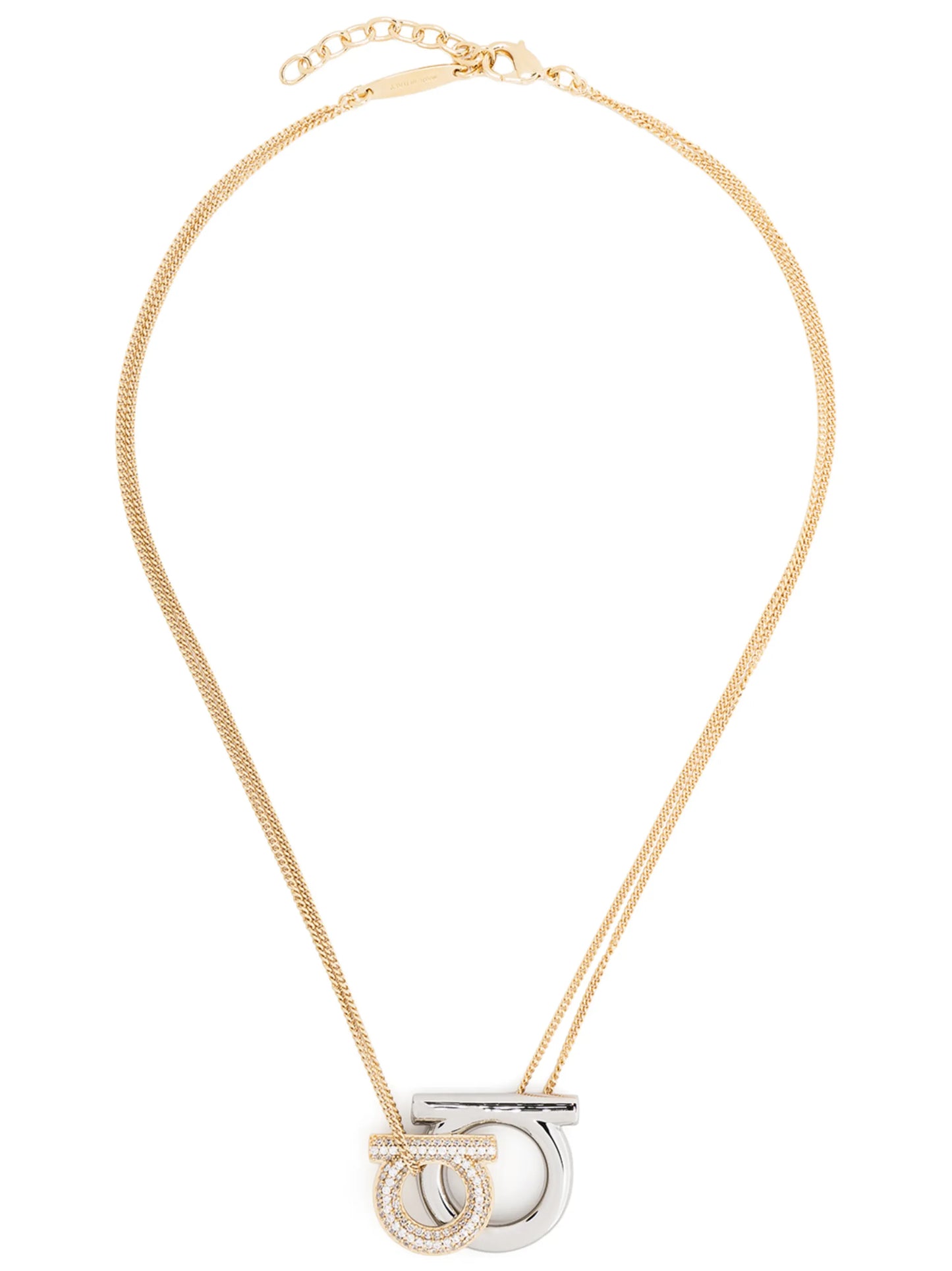 Gancini pendant necklace