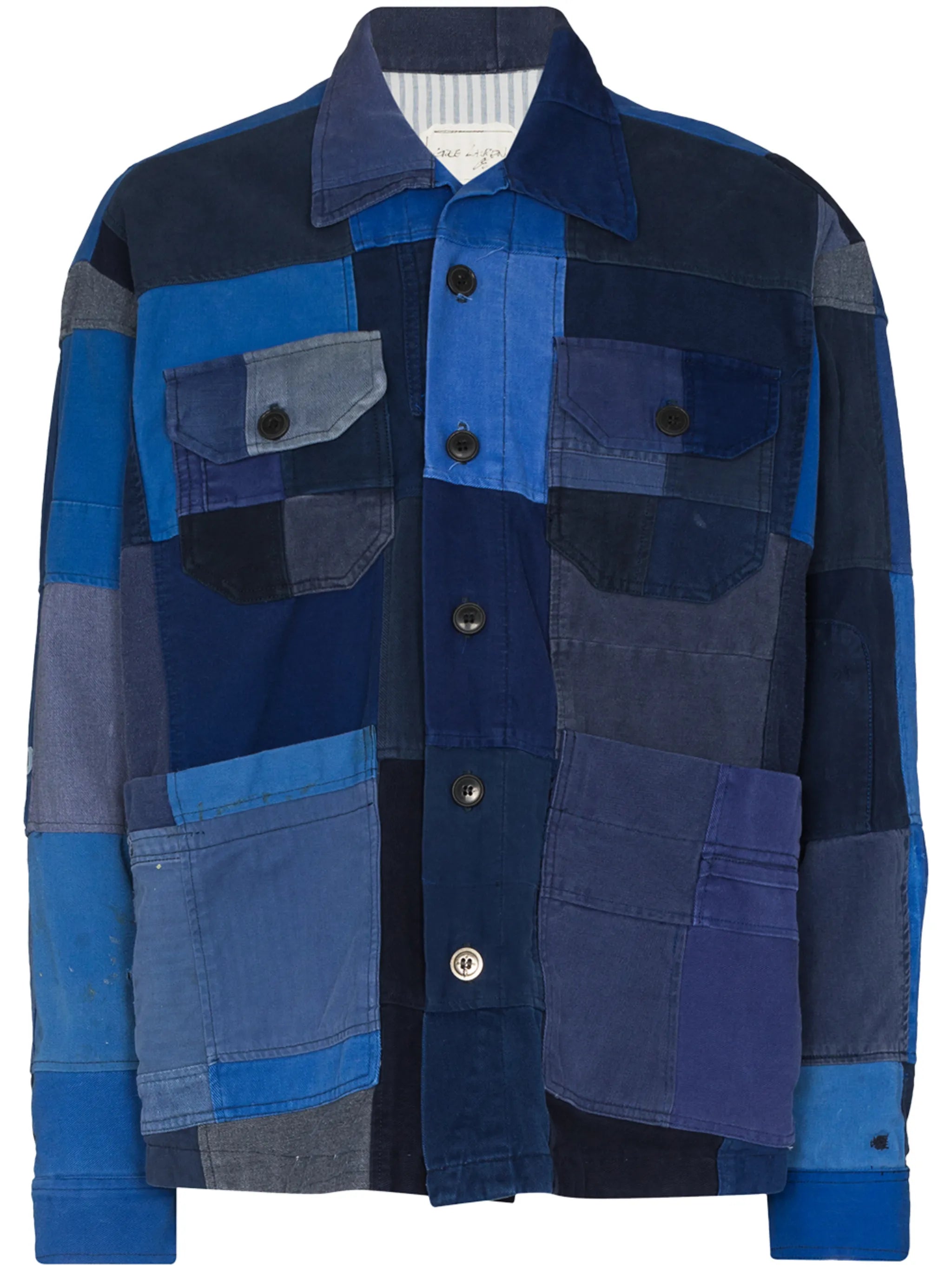 French Artist patchwork jacket