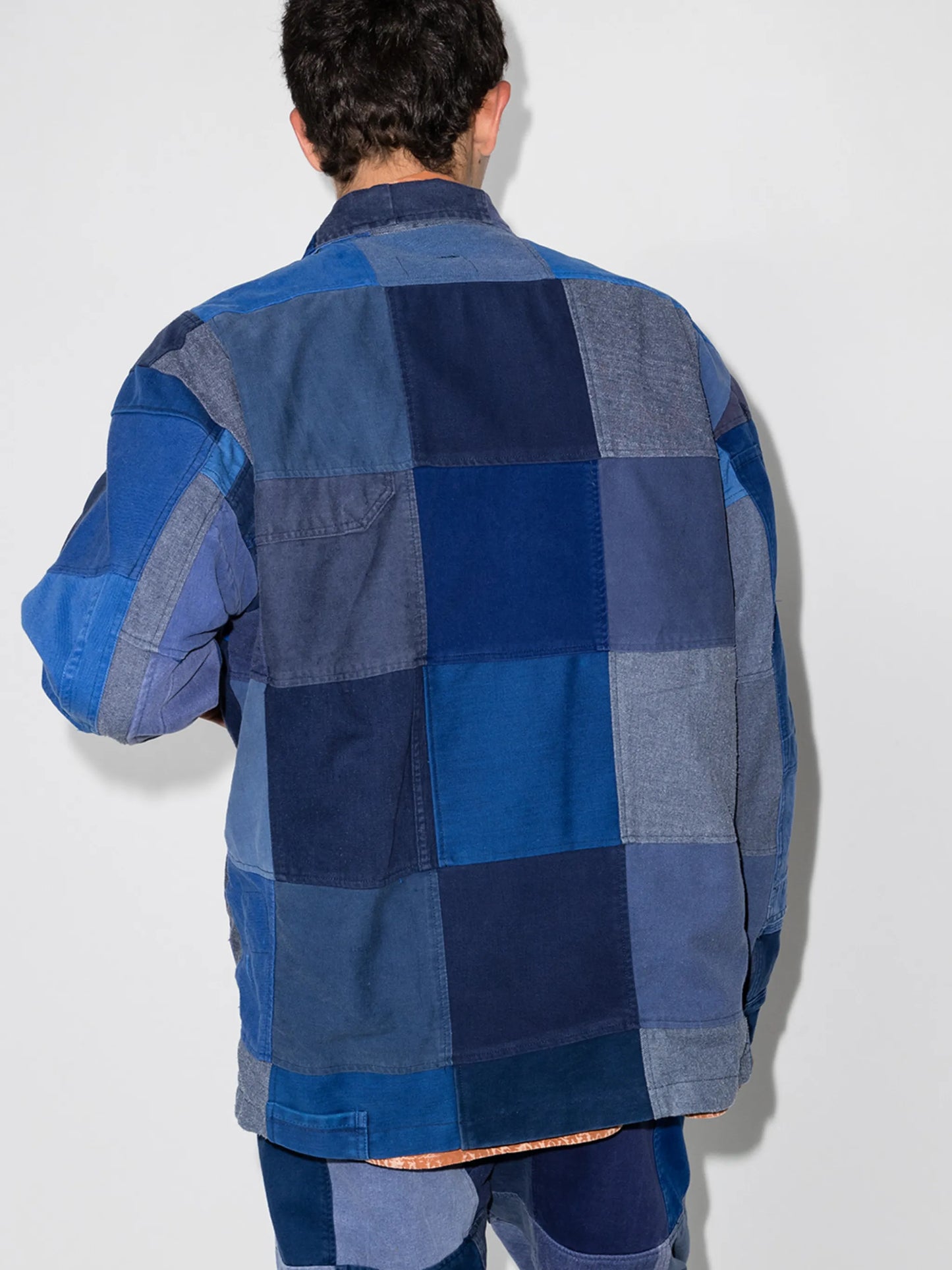 French Artist patchwork jacket